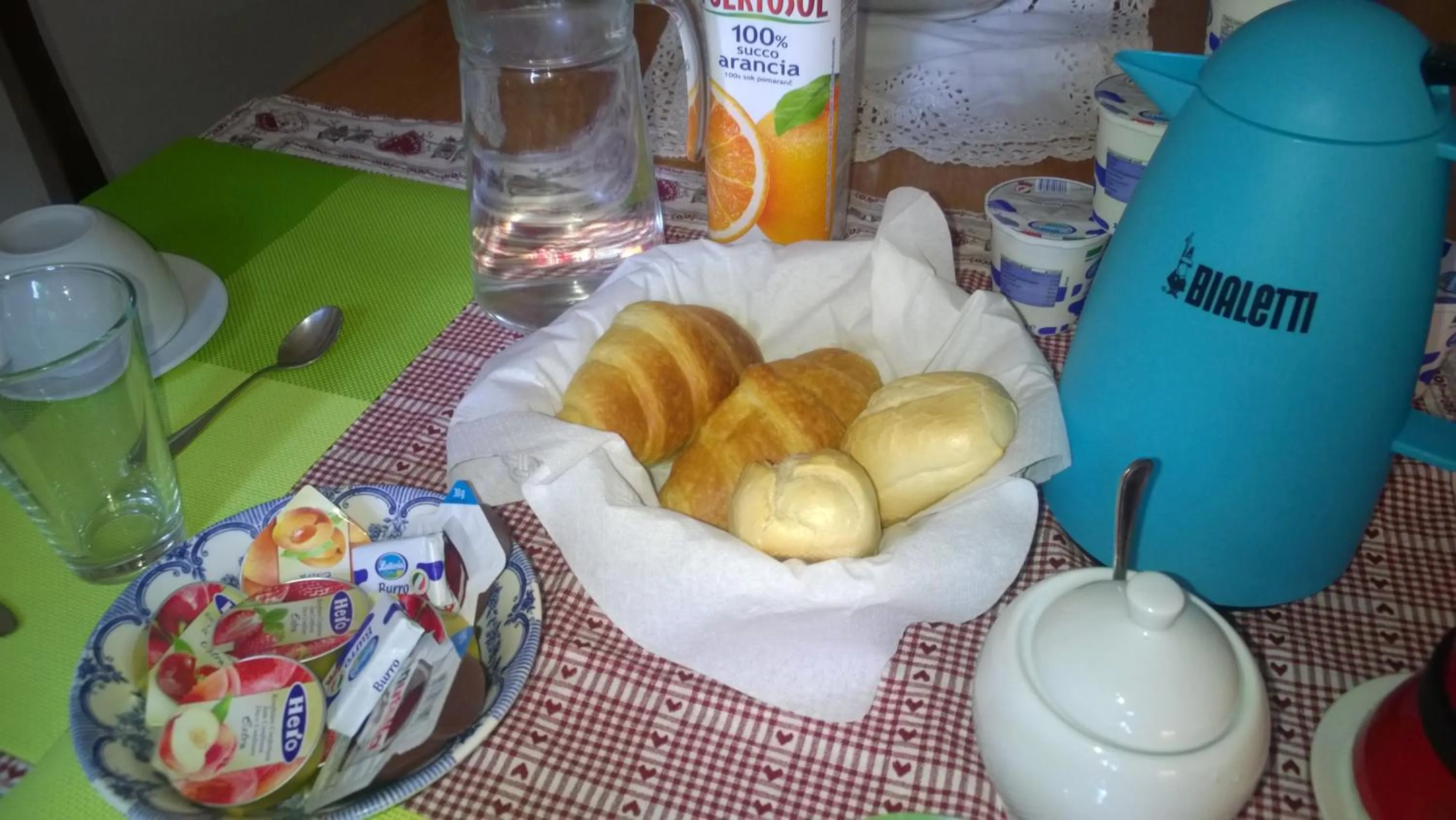 Food and drinks in Da Claudia