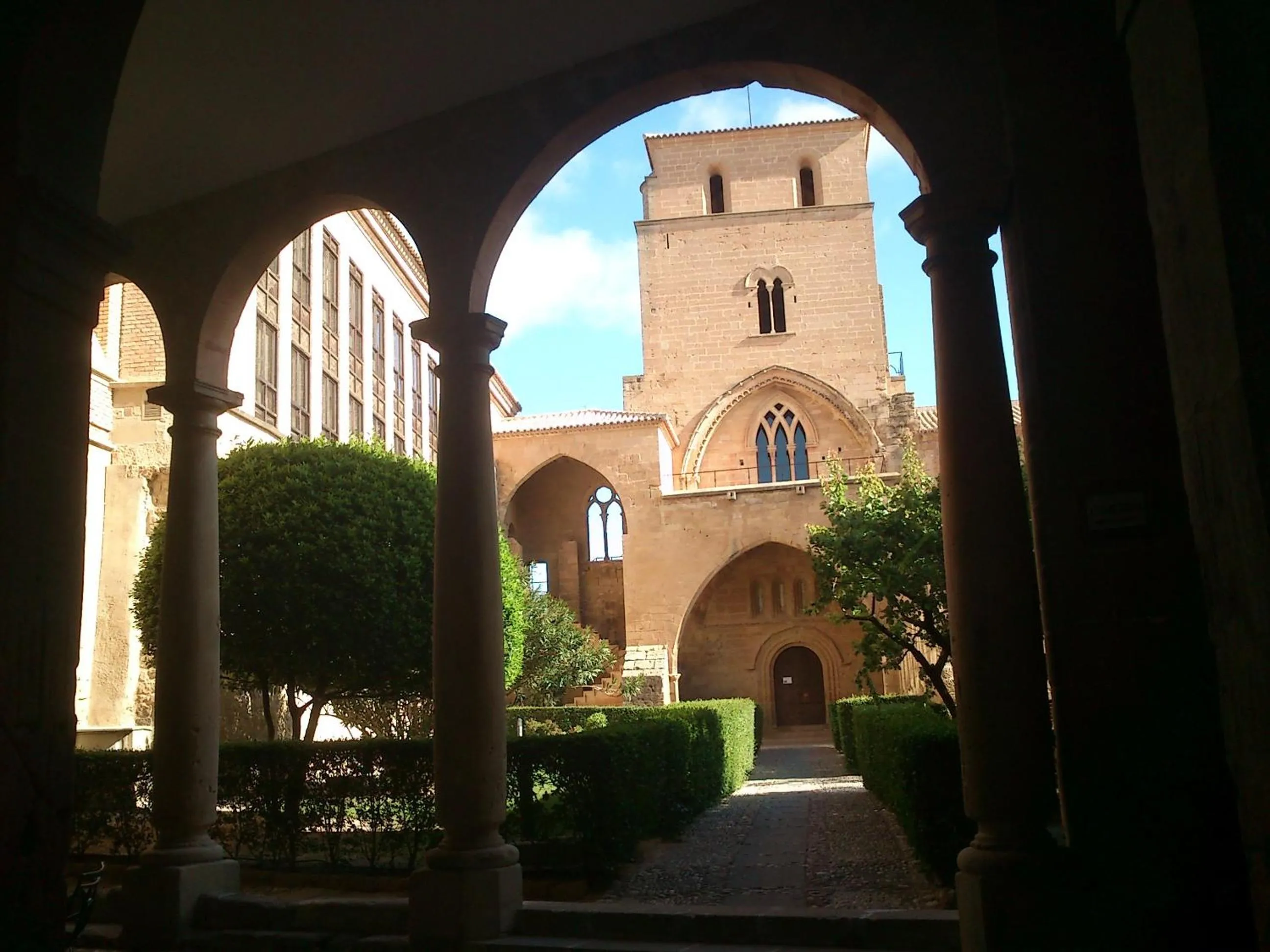 Patio in Parador de Alcañiz