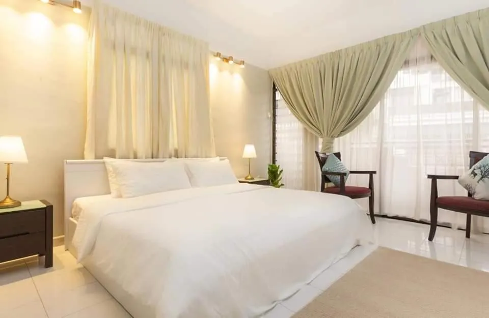 Photo of the whole room, Bed in Isabella Villa George Town Penang