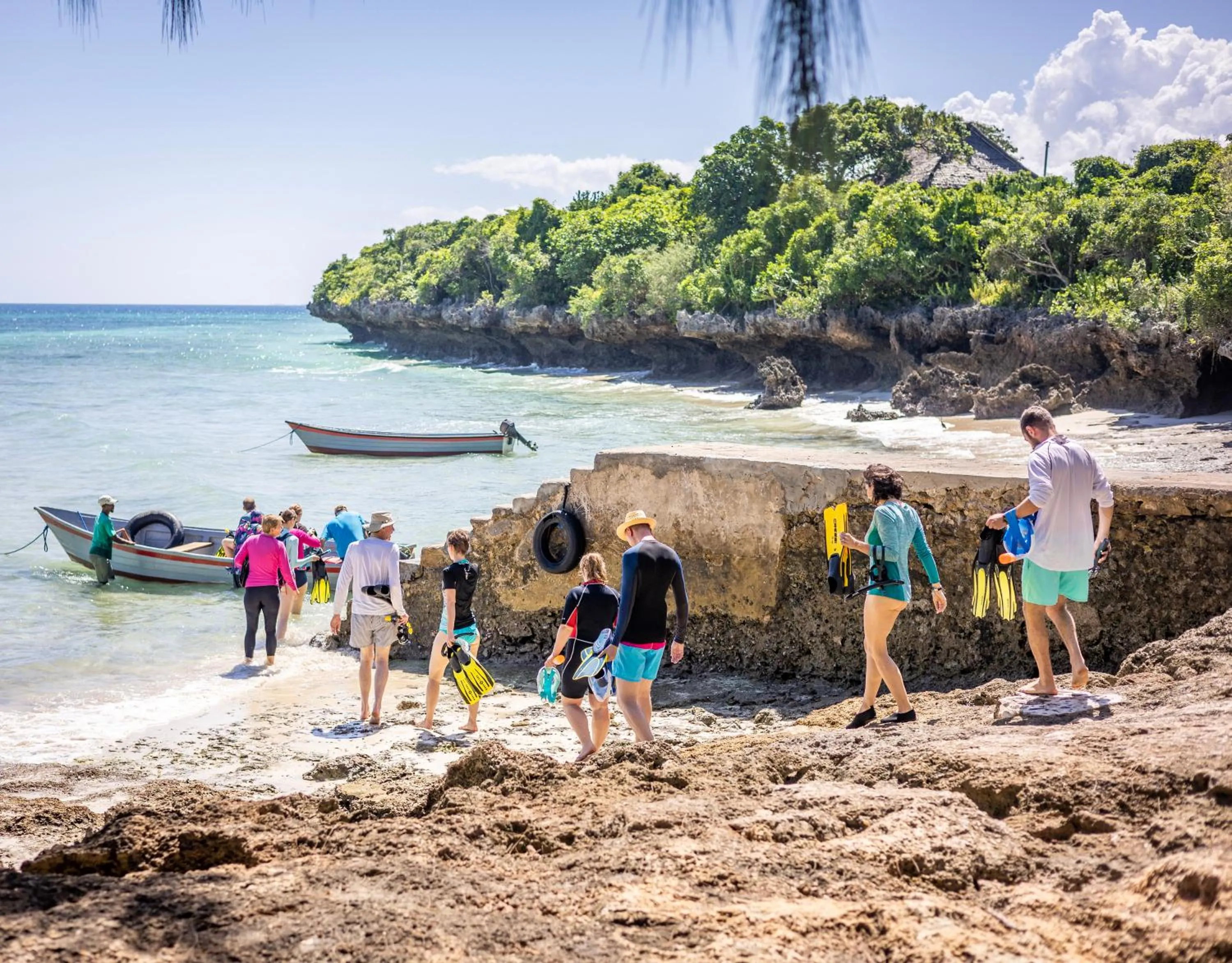 Day in Chumbe Island Coral Park