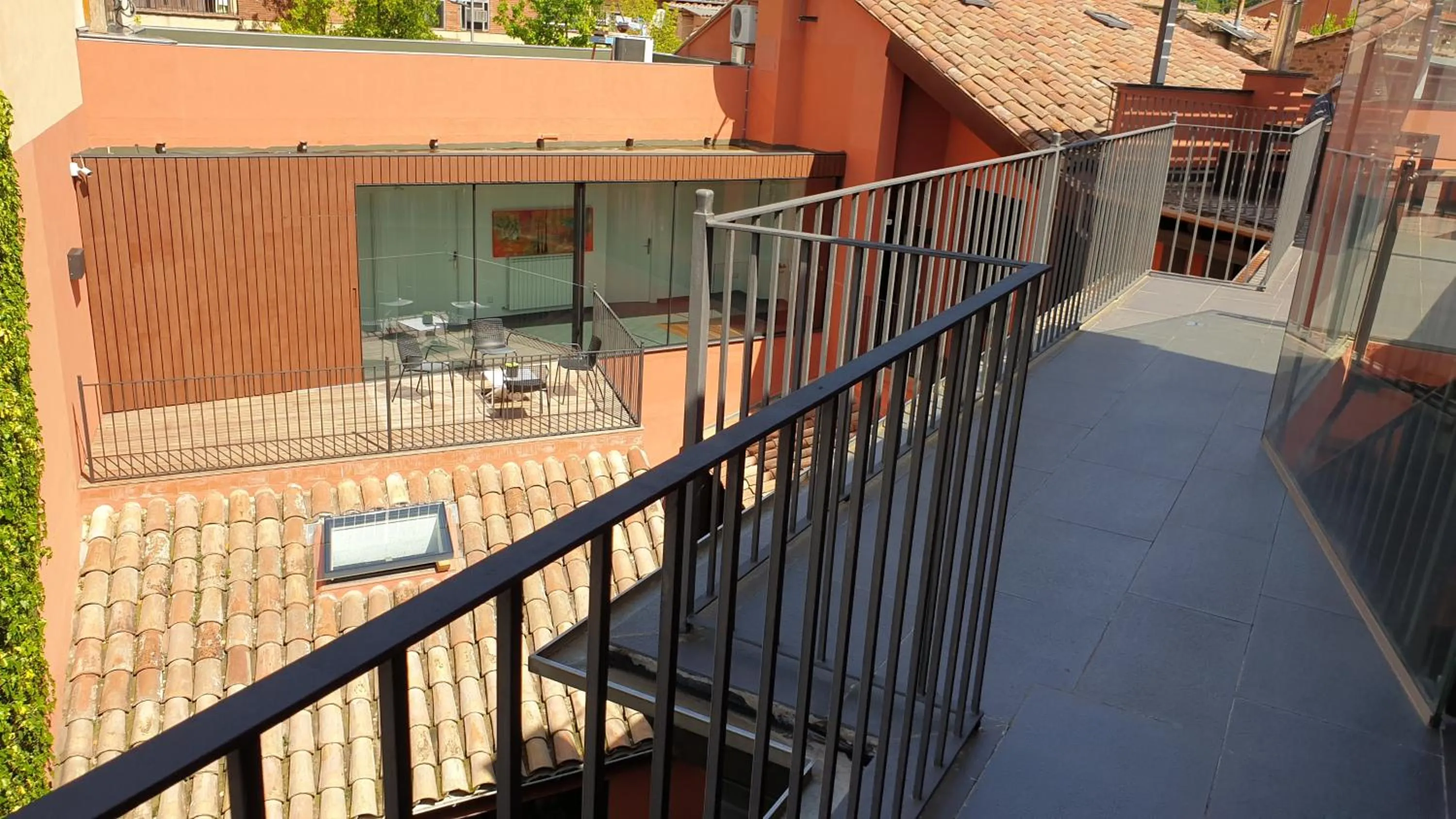 Balcony/Terrace in Apartaments y Habitacions Entre Volcans
