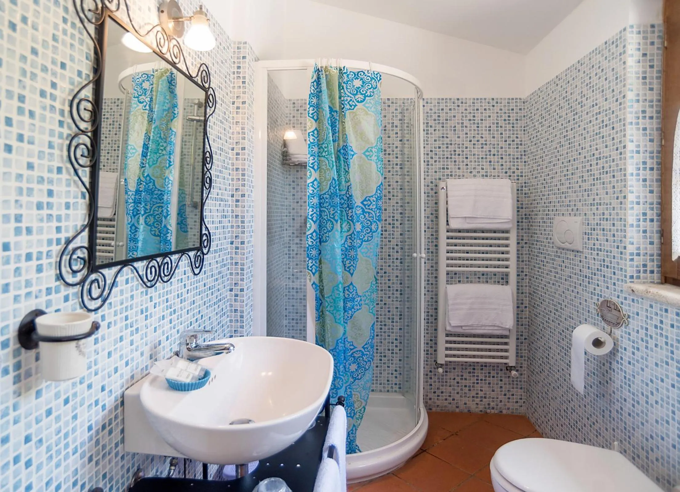 Bathroom in B&B 8380 Saturnia Terme