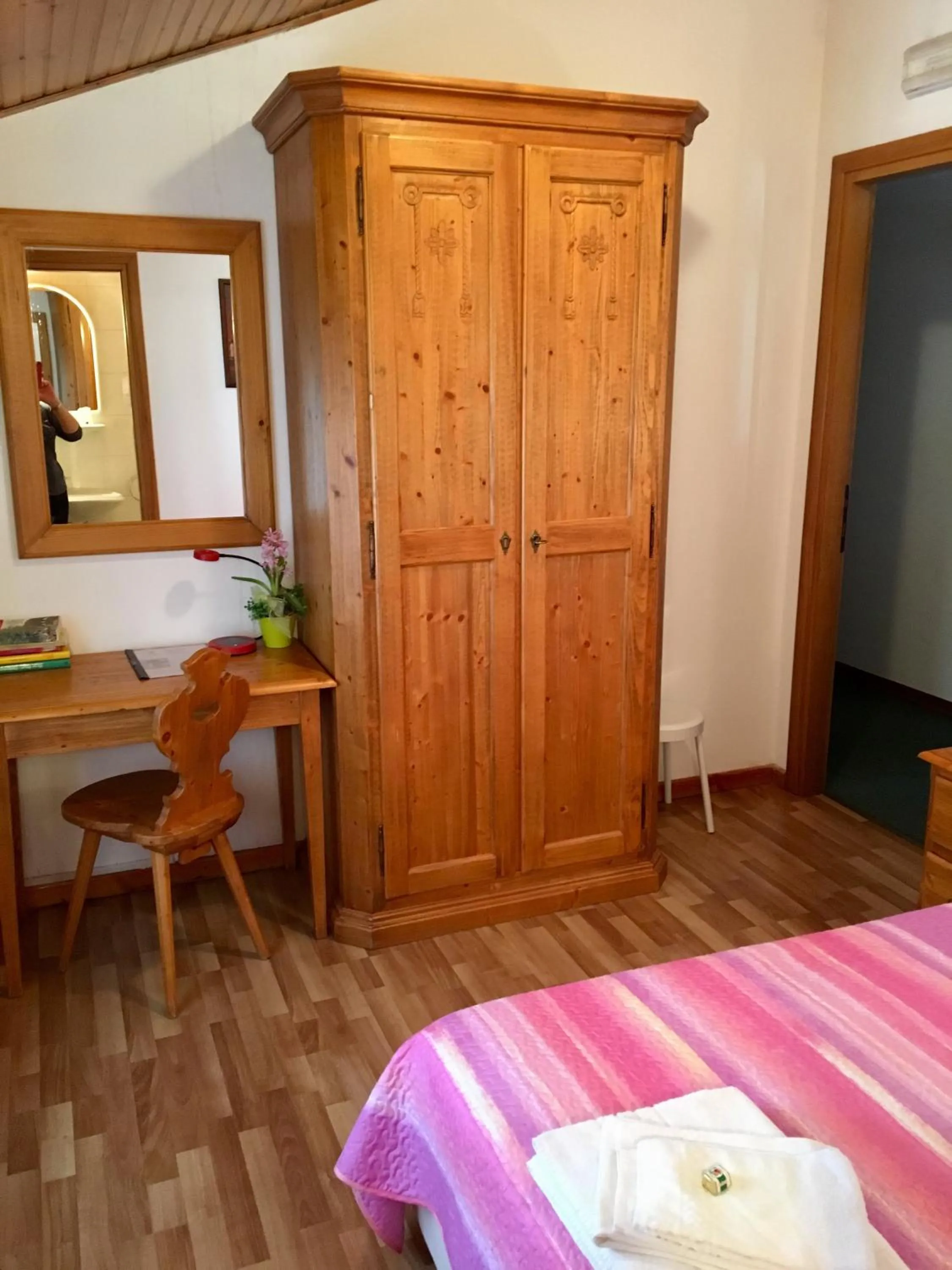 Bed in Albergo Meuble Tarandan