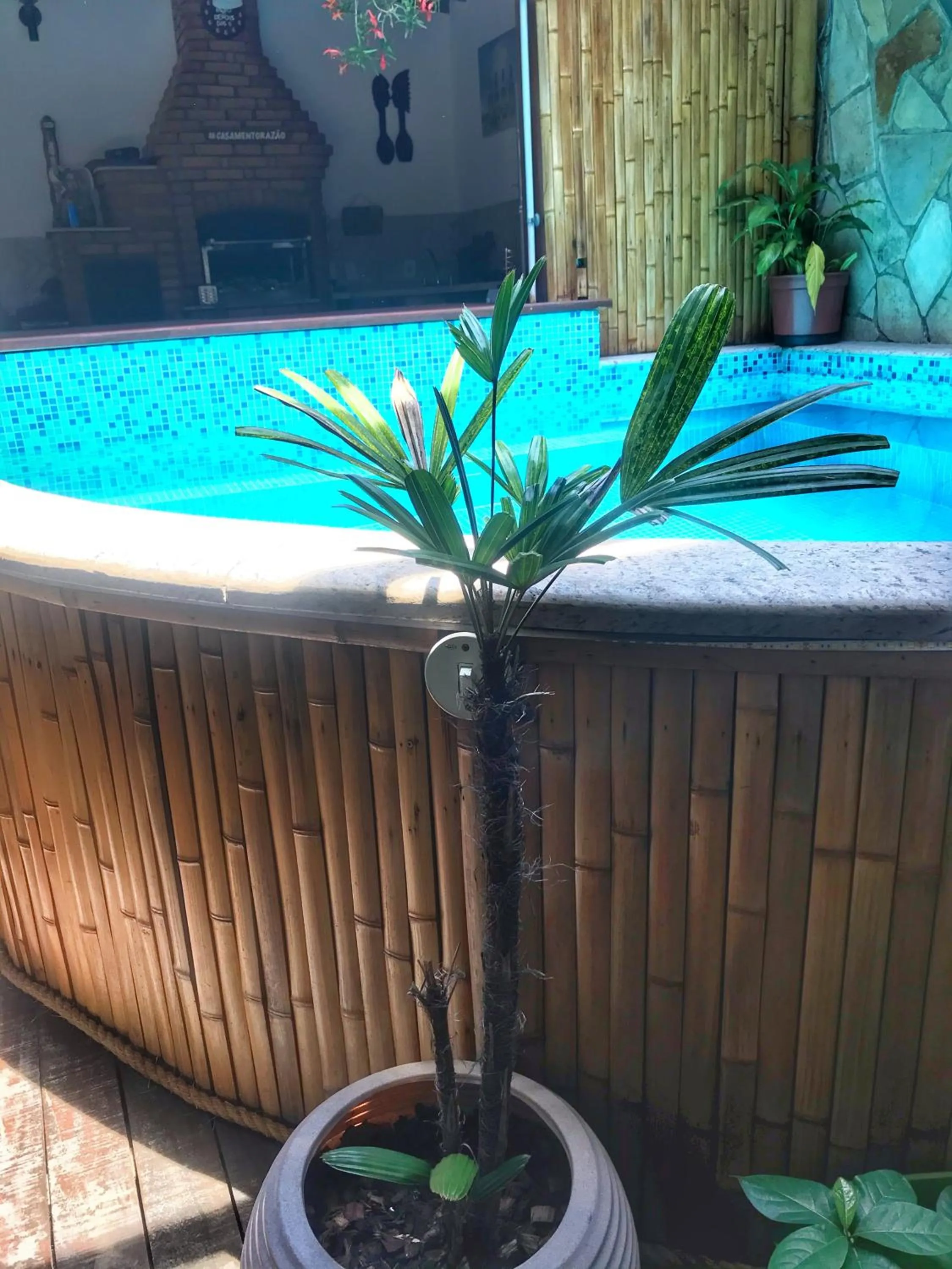 Swimming pool in Casarão Paraty