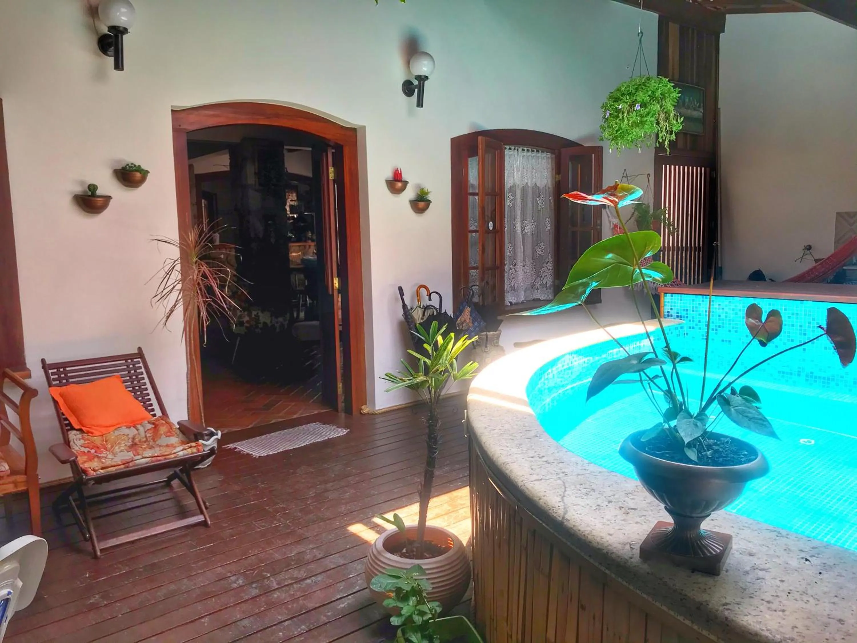 Facade/entrance in Casarão Paraty