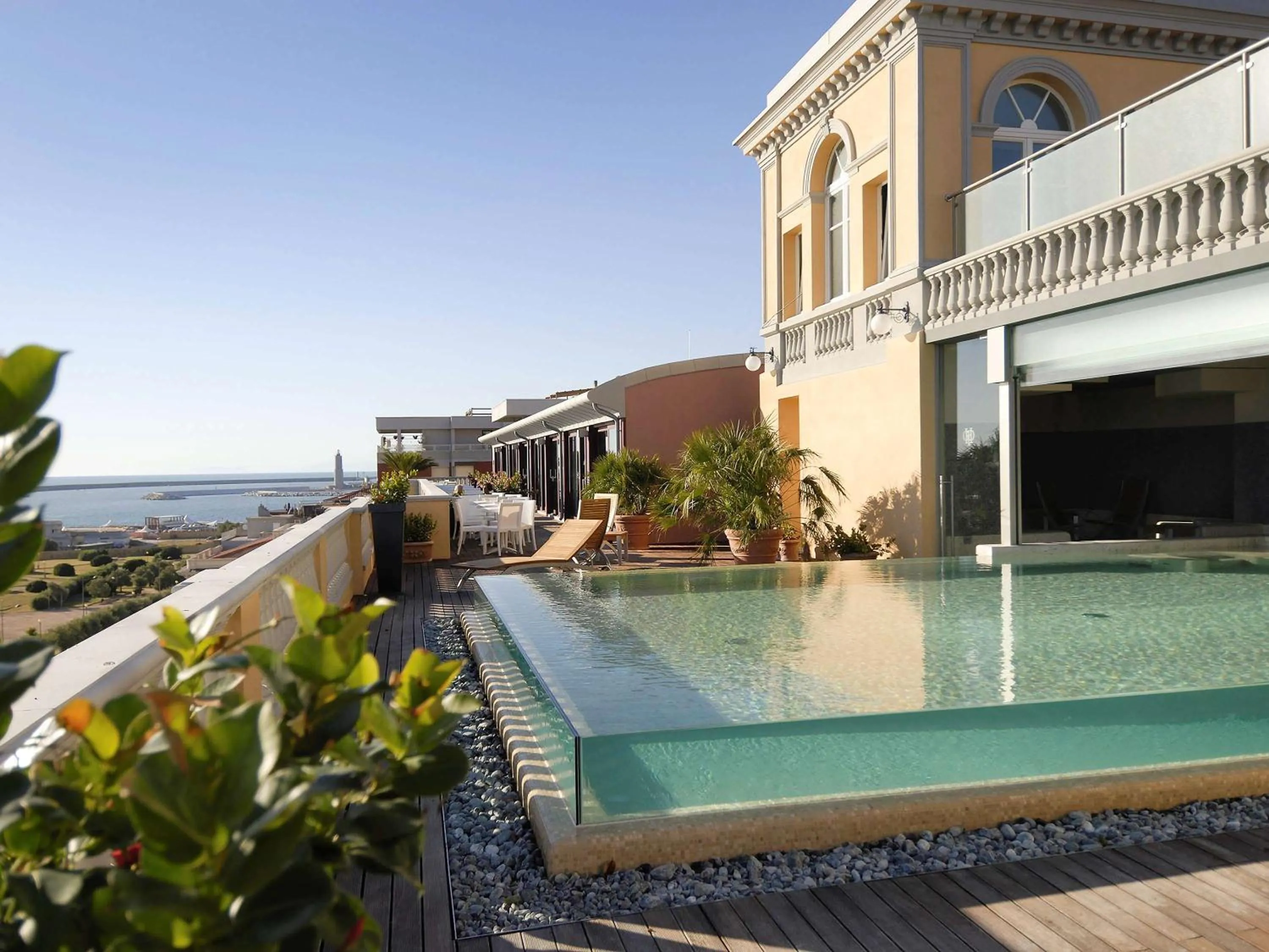 On site, Swimming Pool in Grand Hotel Palazzo Livorno MGallery Collection