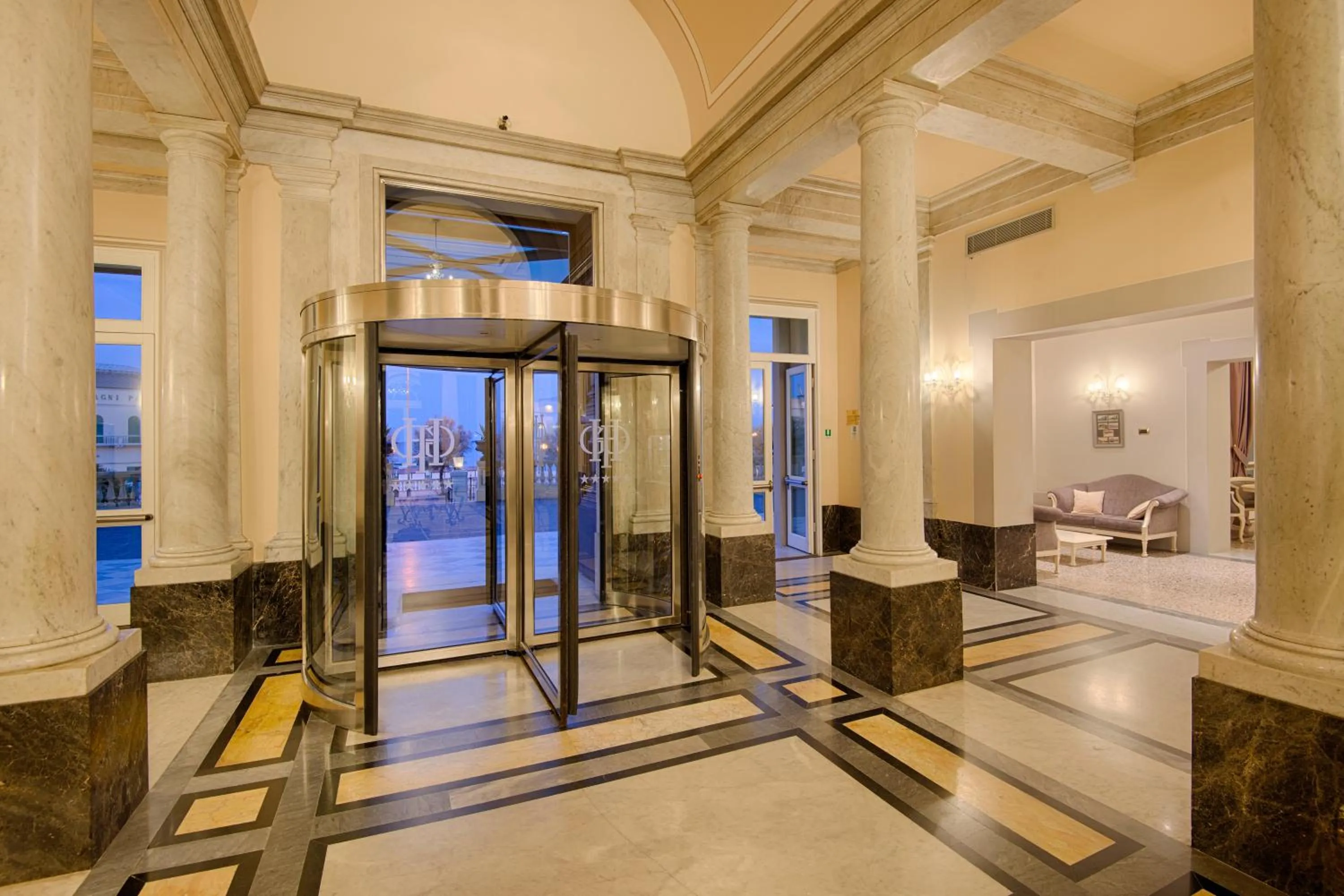 Facade/entrance in Grand Hotel Palazzo Livorno MGallery Collection