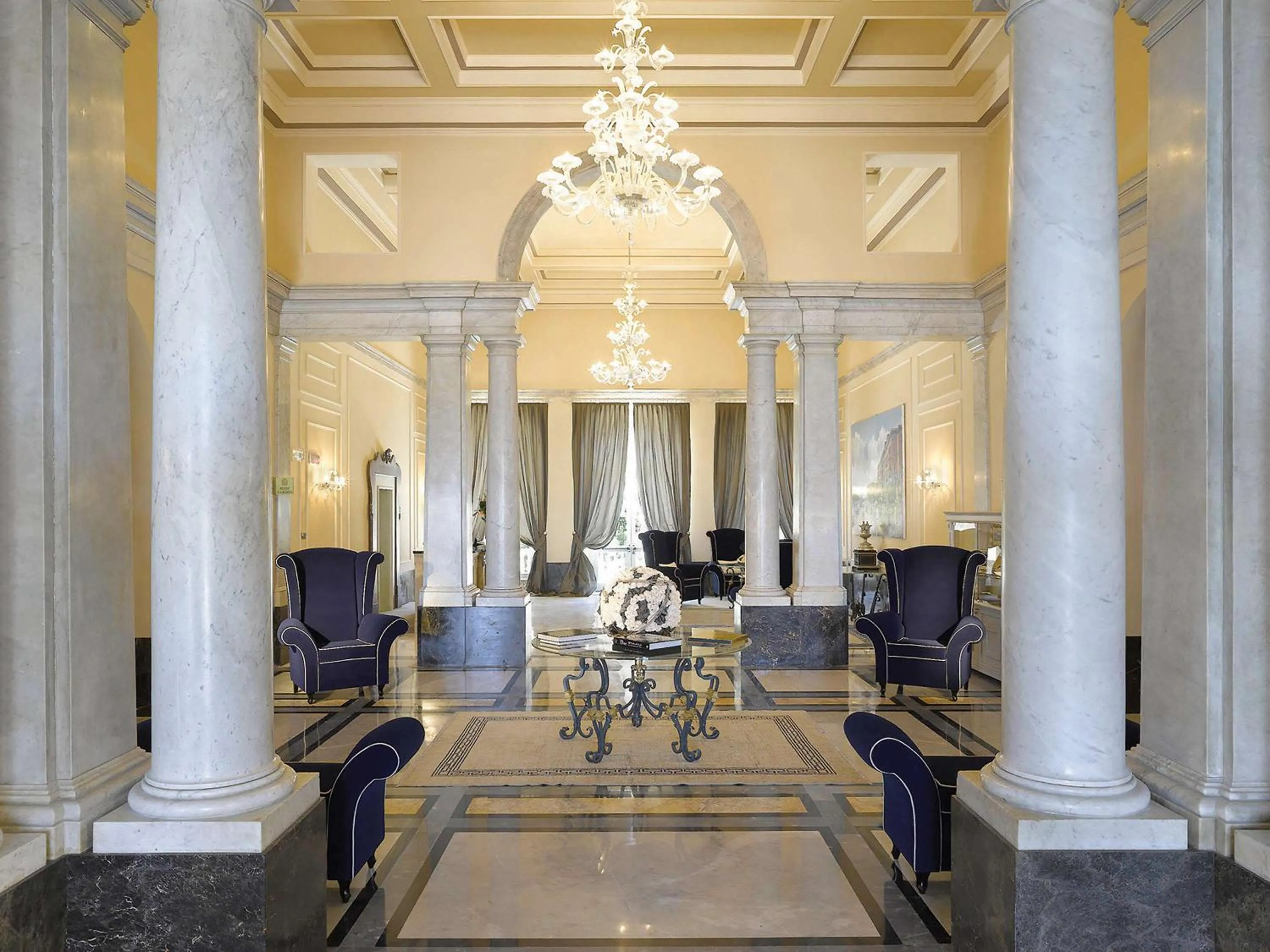 On site, Restaurant/Places to Eat in Grand Hotel Palazzo Livorno MGallery Collection
