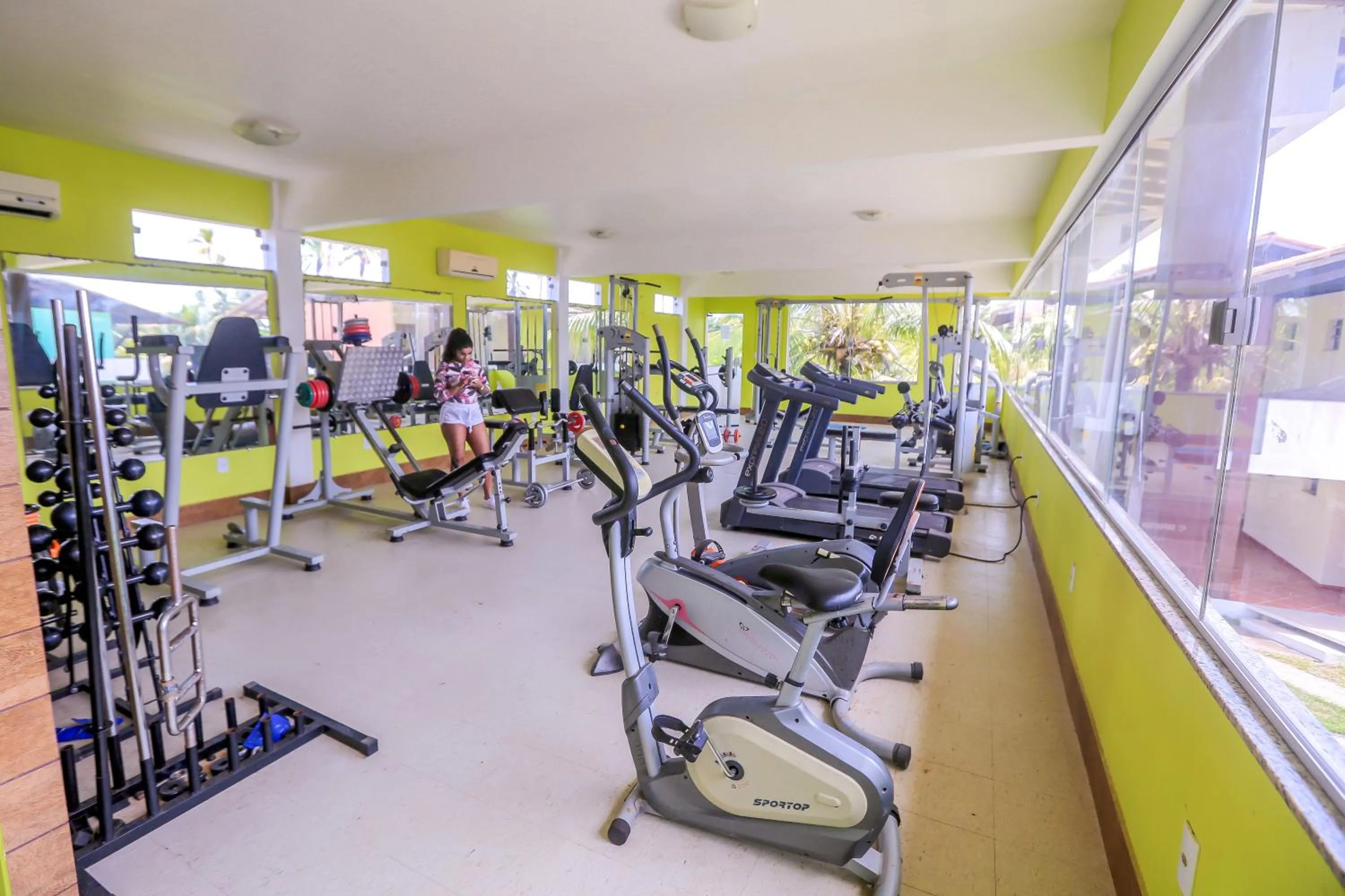 Fitness centre/facilities in Hotel Real Comandatuba