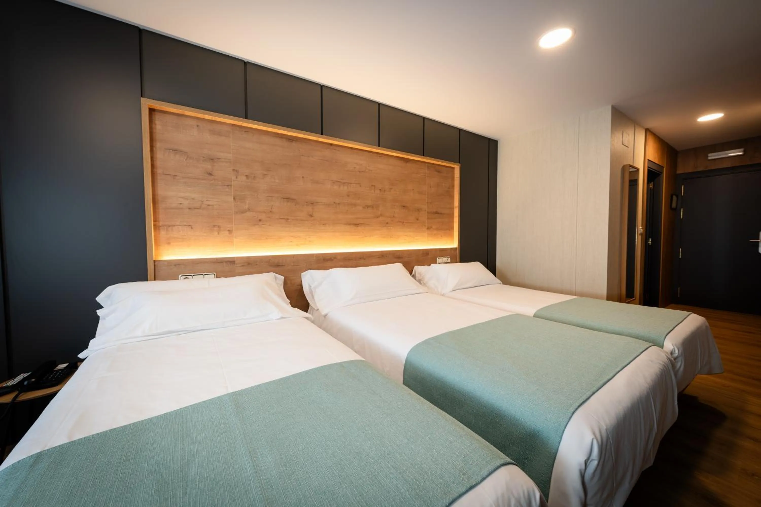 Bed in Hotel Oca Insua Costa da Morte