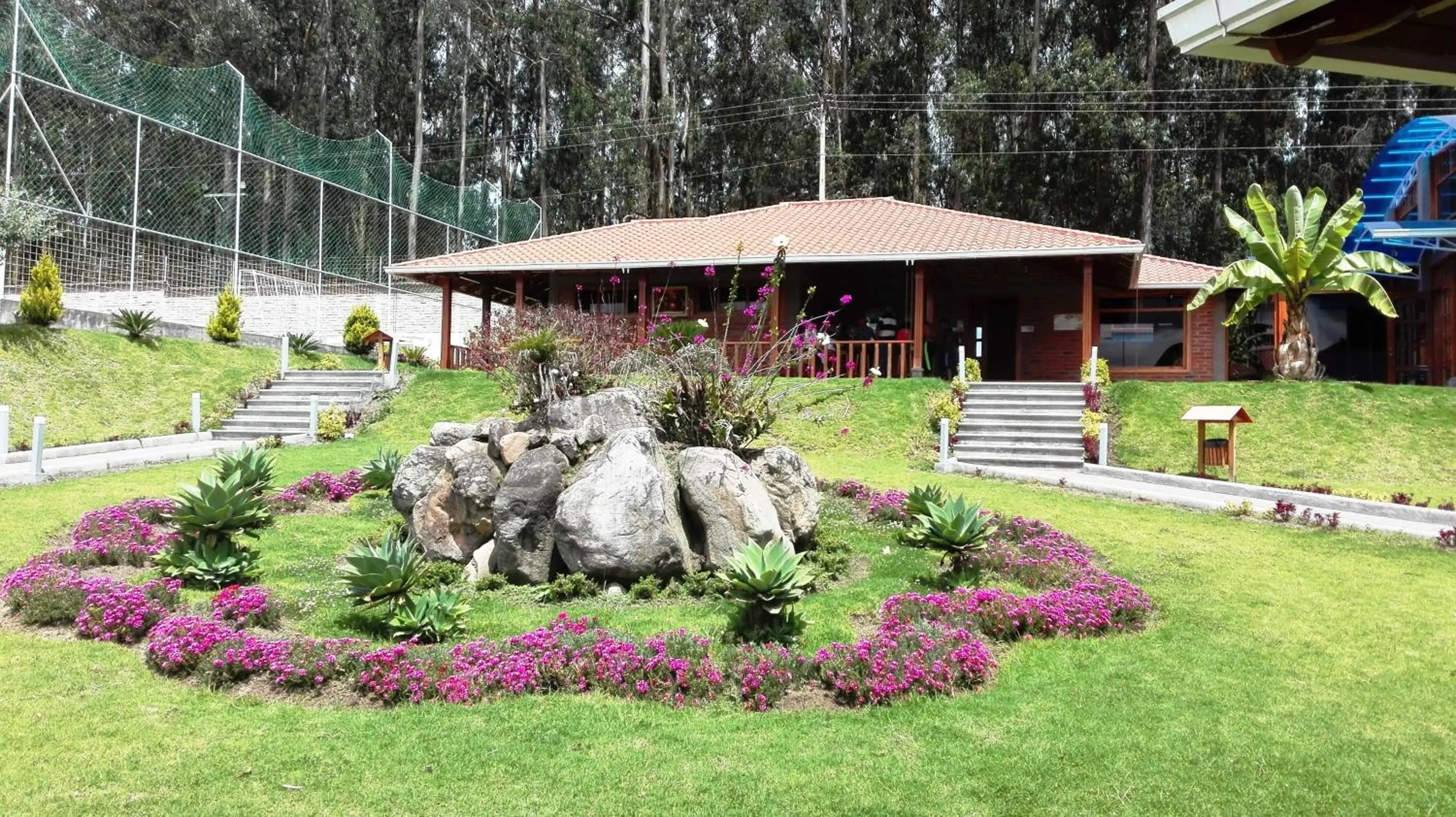 Garden in Hostería San Clemente