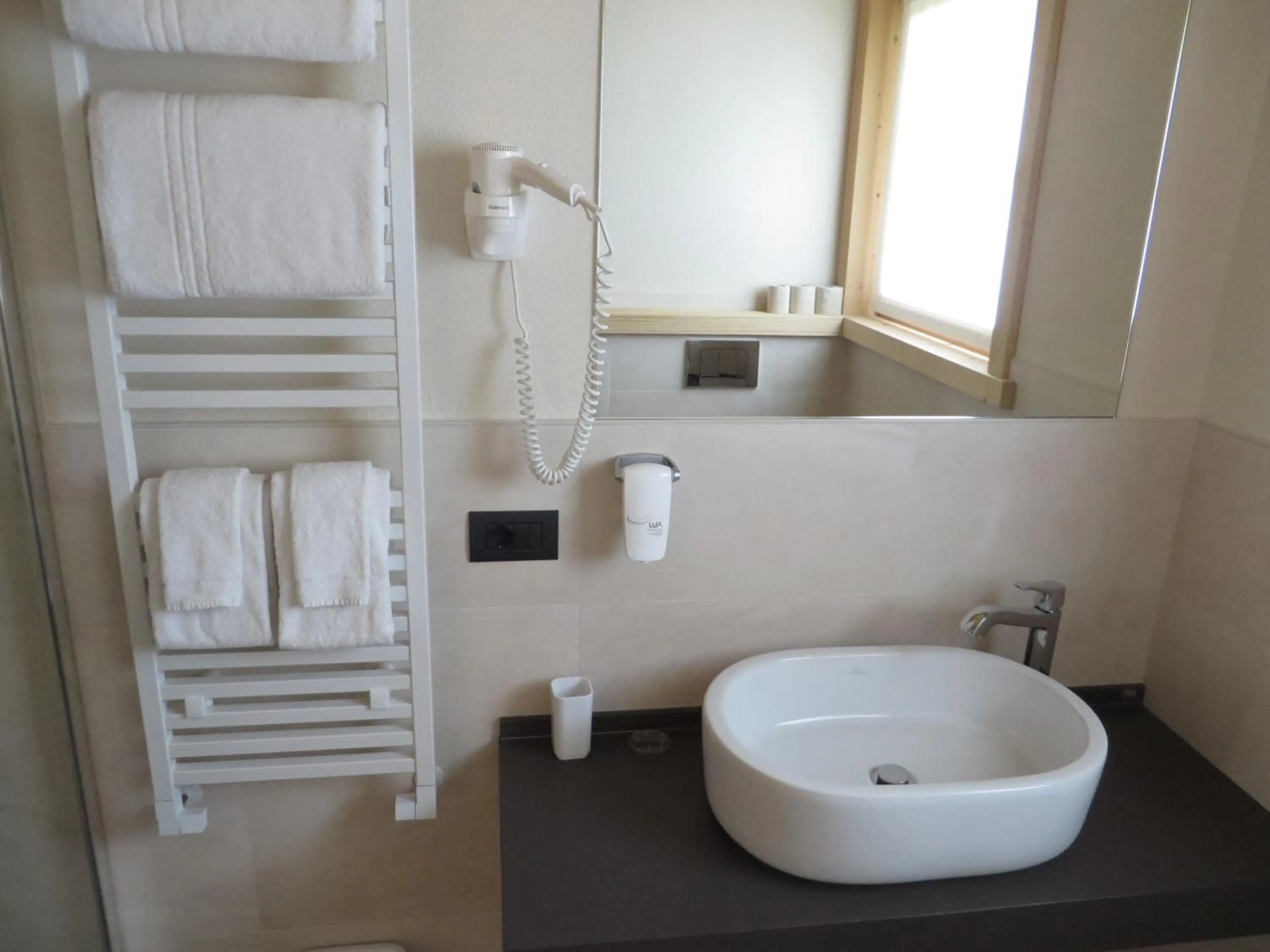 Bathroom in B&B Ecohotel Chalet des Alpes