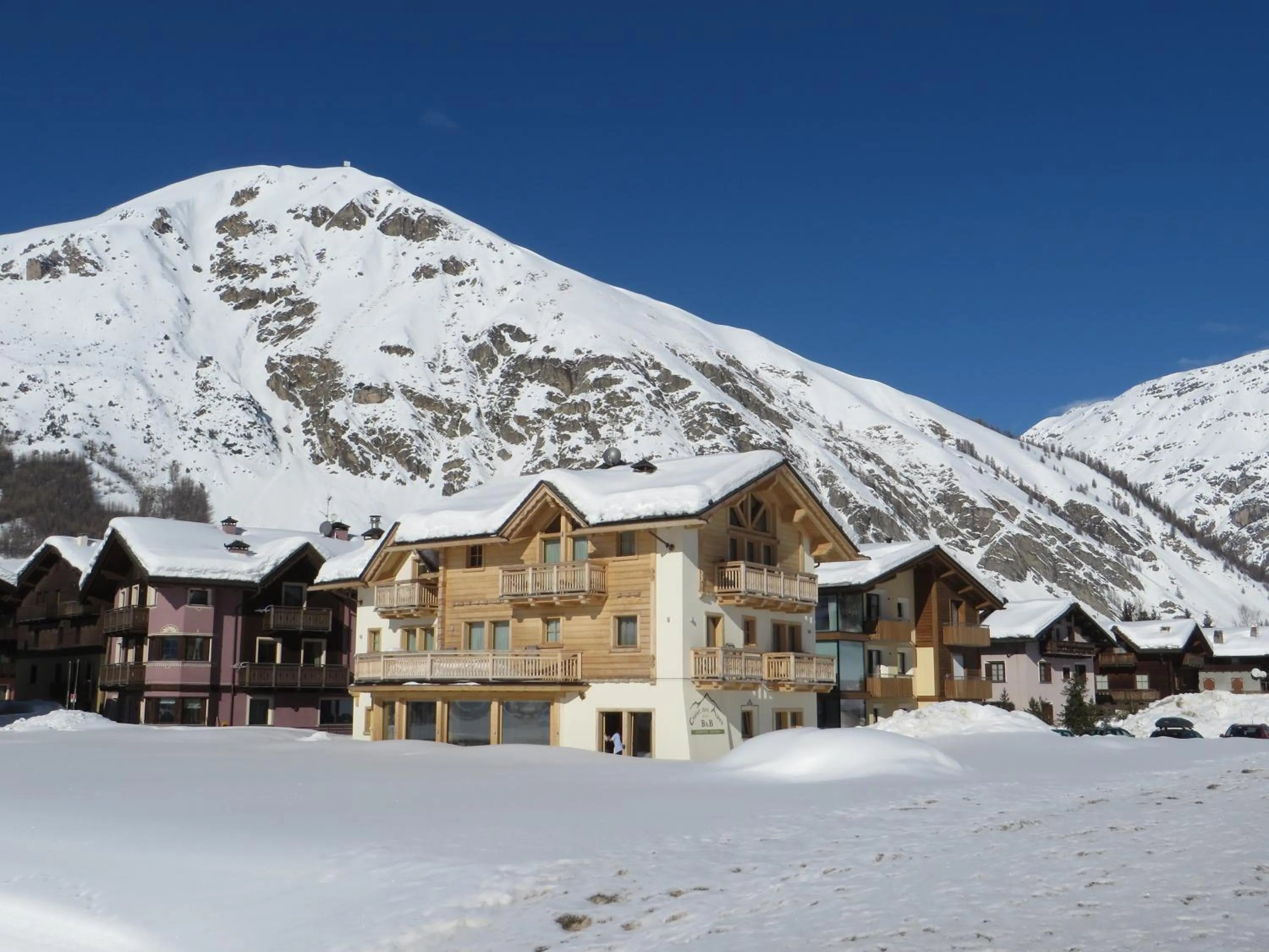 Neighbourhood in B&B Ecohotel Chalet des Alpes
