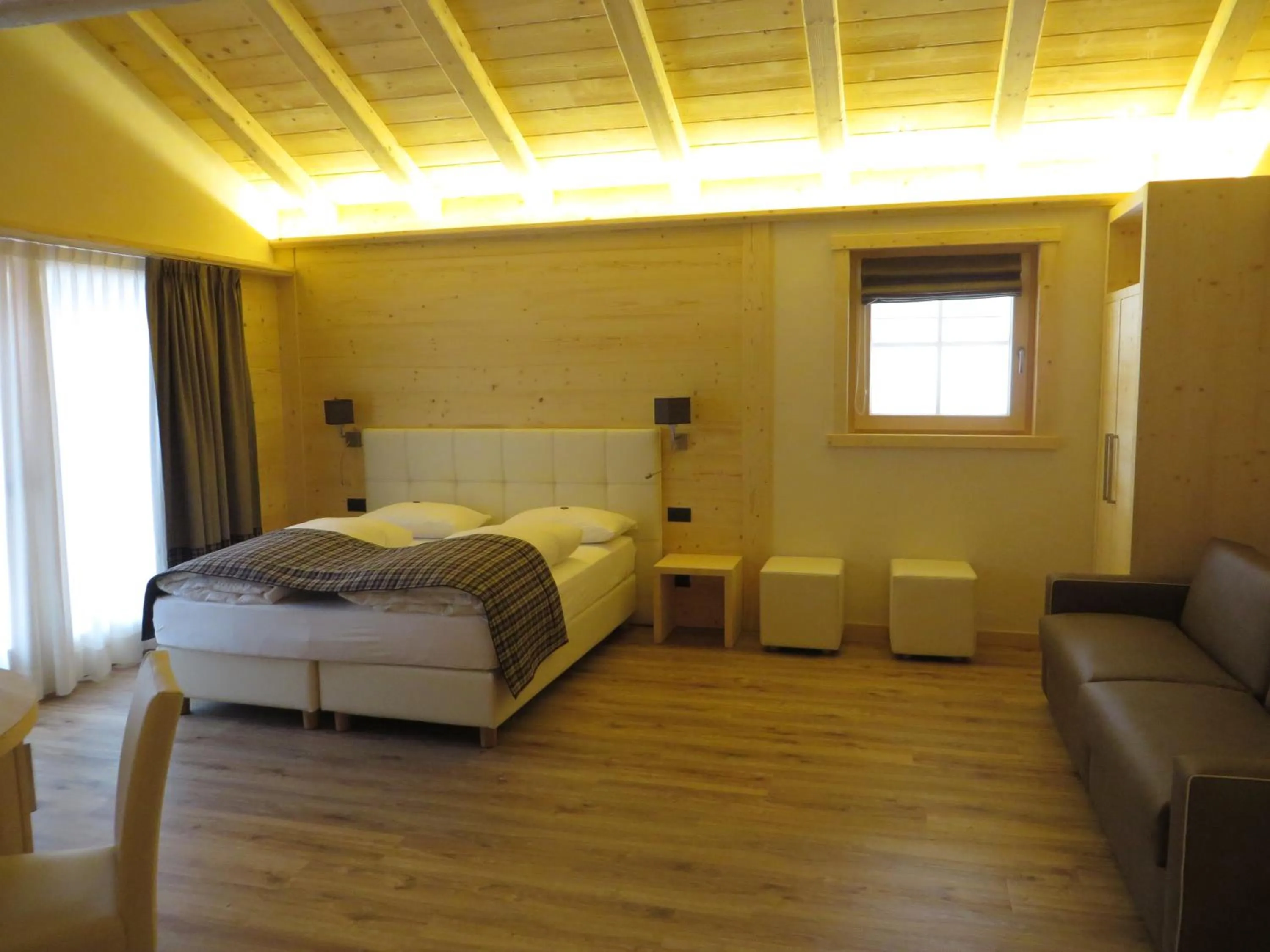 Day, Bed in B&B Ecohotel Chalet des Alpes