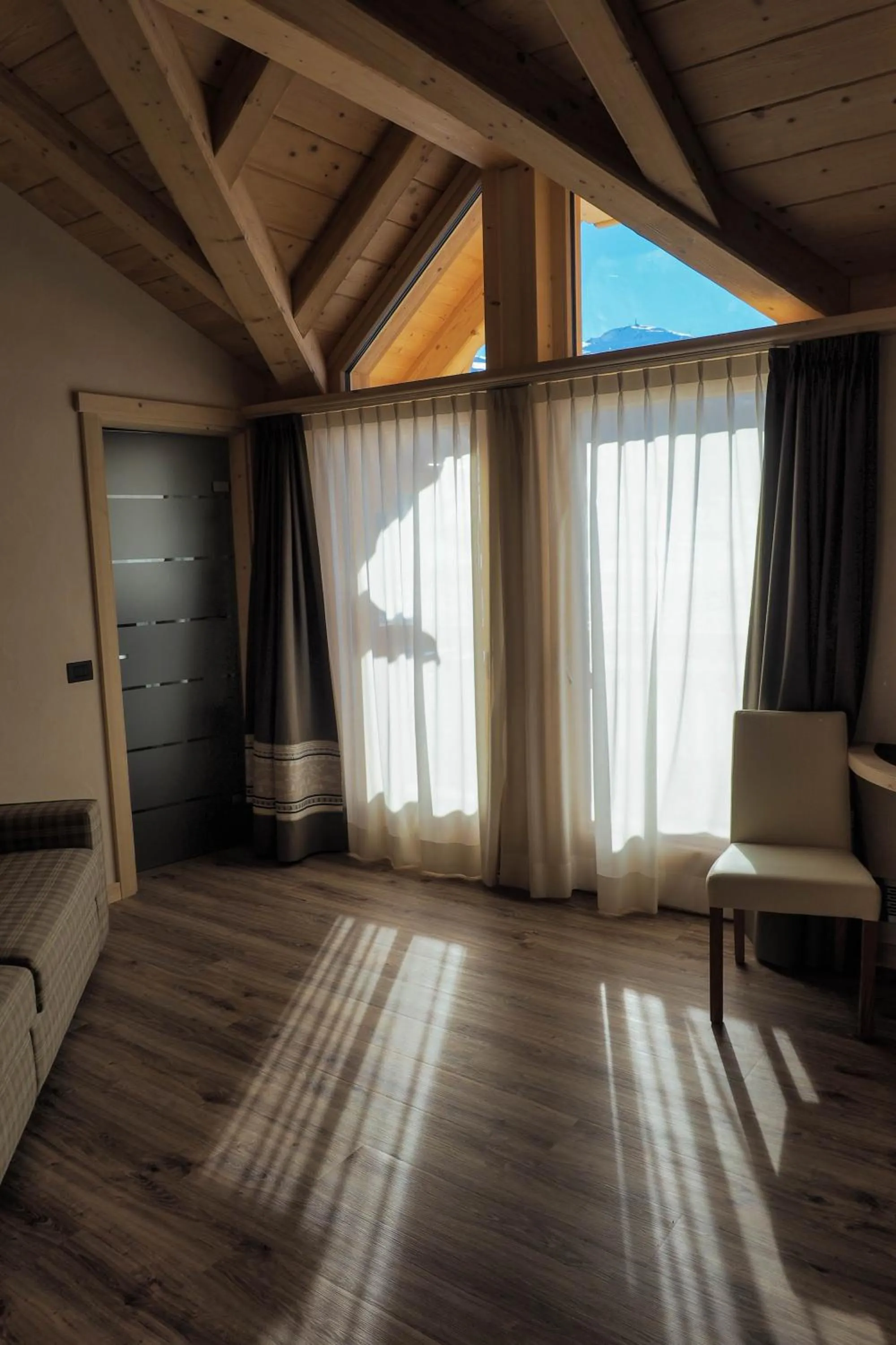 Decorative detail in B&B Ecohotel Chalet des Alpes