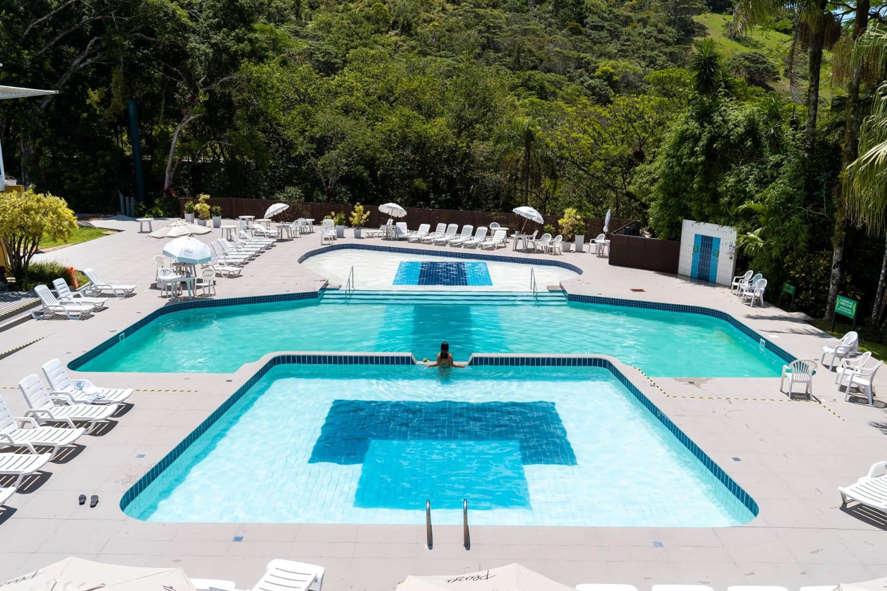 Pool view in Plaza Caldas da Imperatriz Resort & Spa