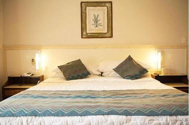 Bed in Plaza Caldas da Imperatriz Resort & Spa