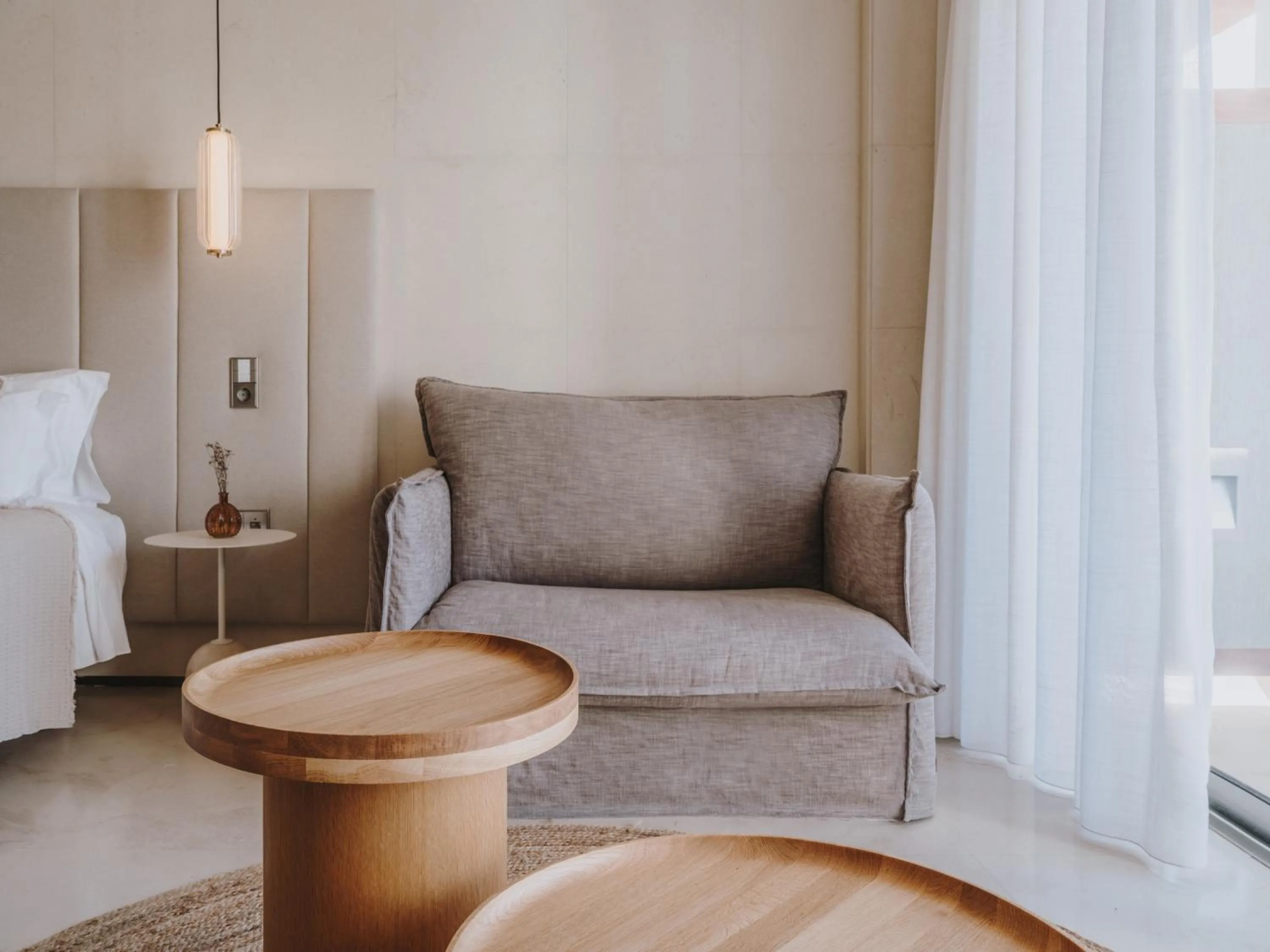 Bed in Aguas de Ibiza Grand Luxe Hotel - Small Luxury Hotel of the World