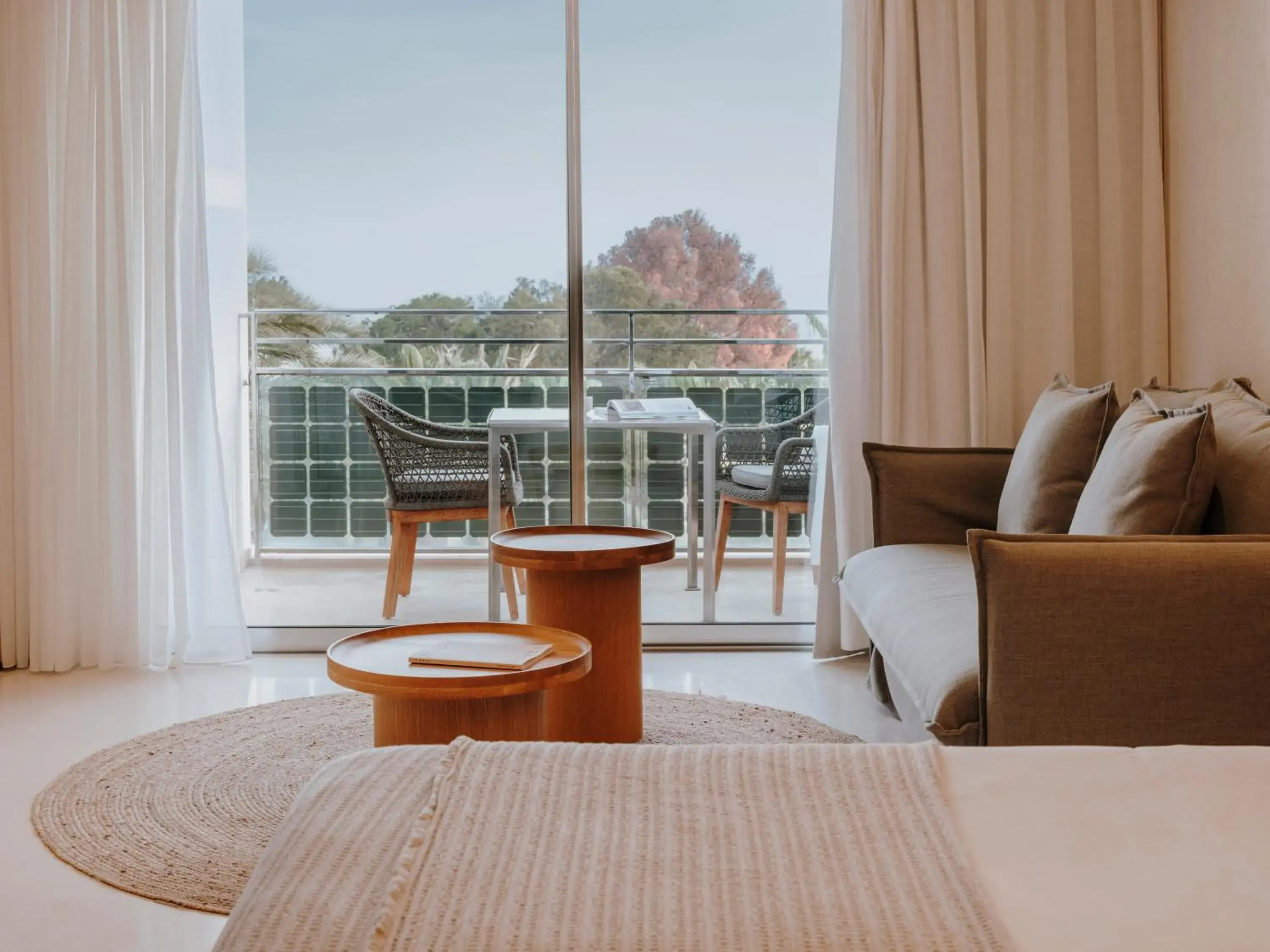 Junior Suite with Terrace, Pool View & SPA access in Aguas de Ibiza Grand Luxe Hotel - Small Luxury Hotel of the World Junior Suite with Terrace, Pool View & SPA access in Aguas de Ibiza Grand Luxe Hotel - Small Luxury Hotel of the World