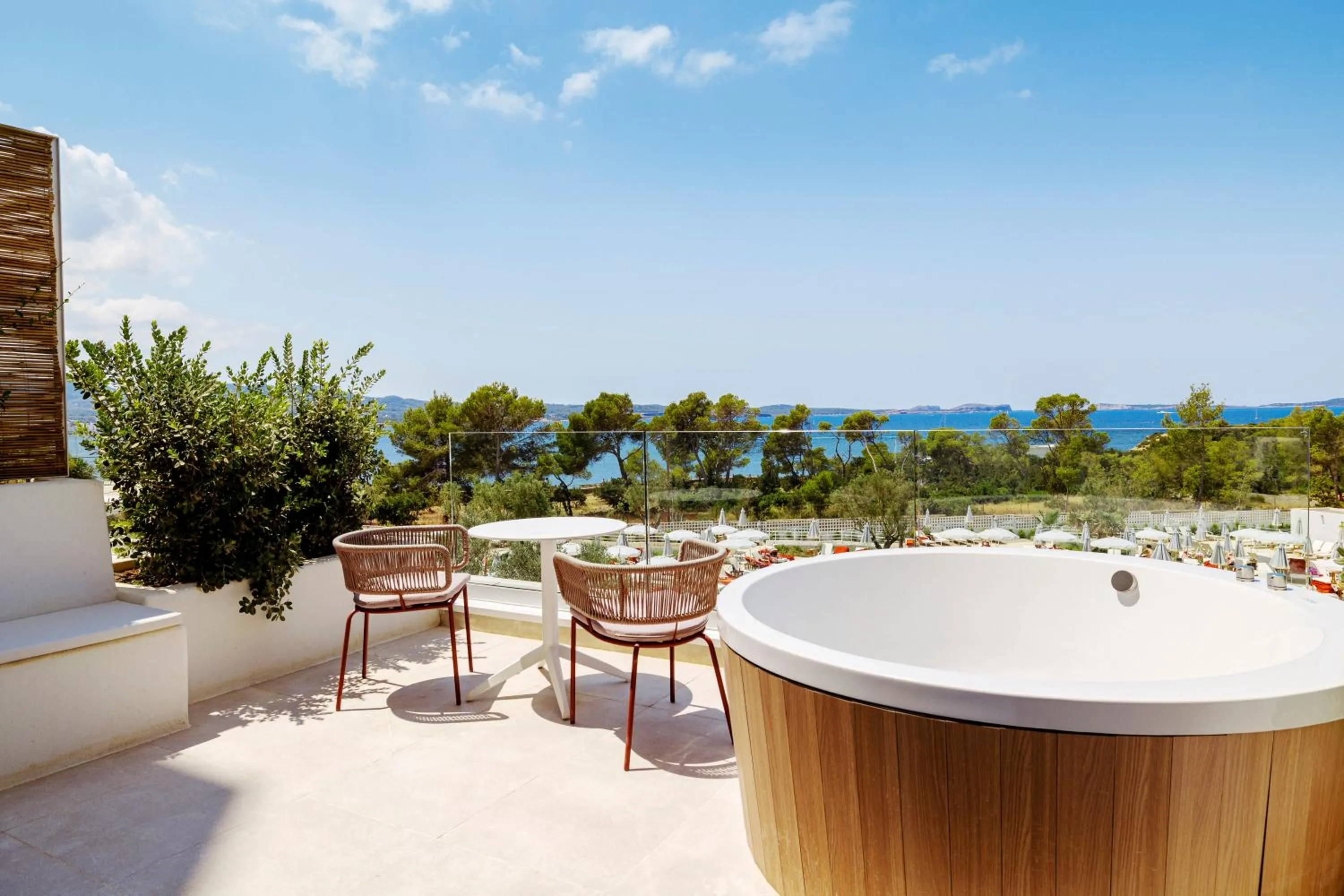 Balcony/Terrace in TRS Ibiza Hotel - Adults Only