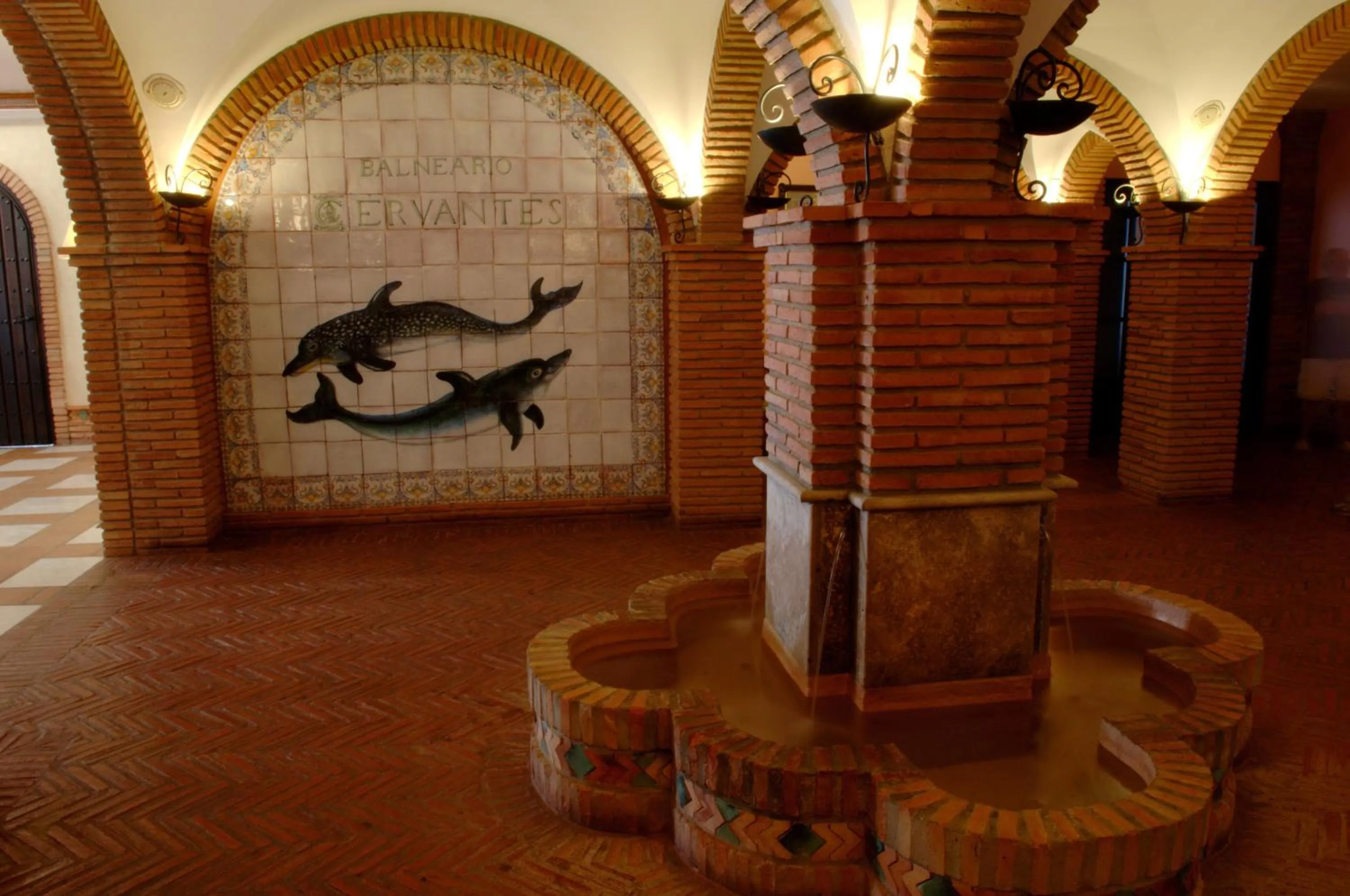 Hot Spring Bath in Balneario Cervantes