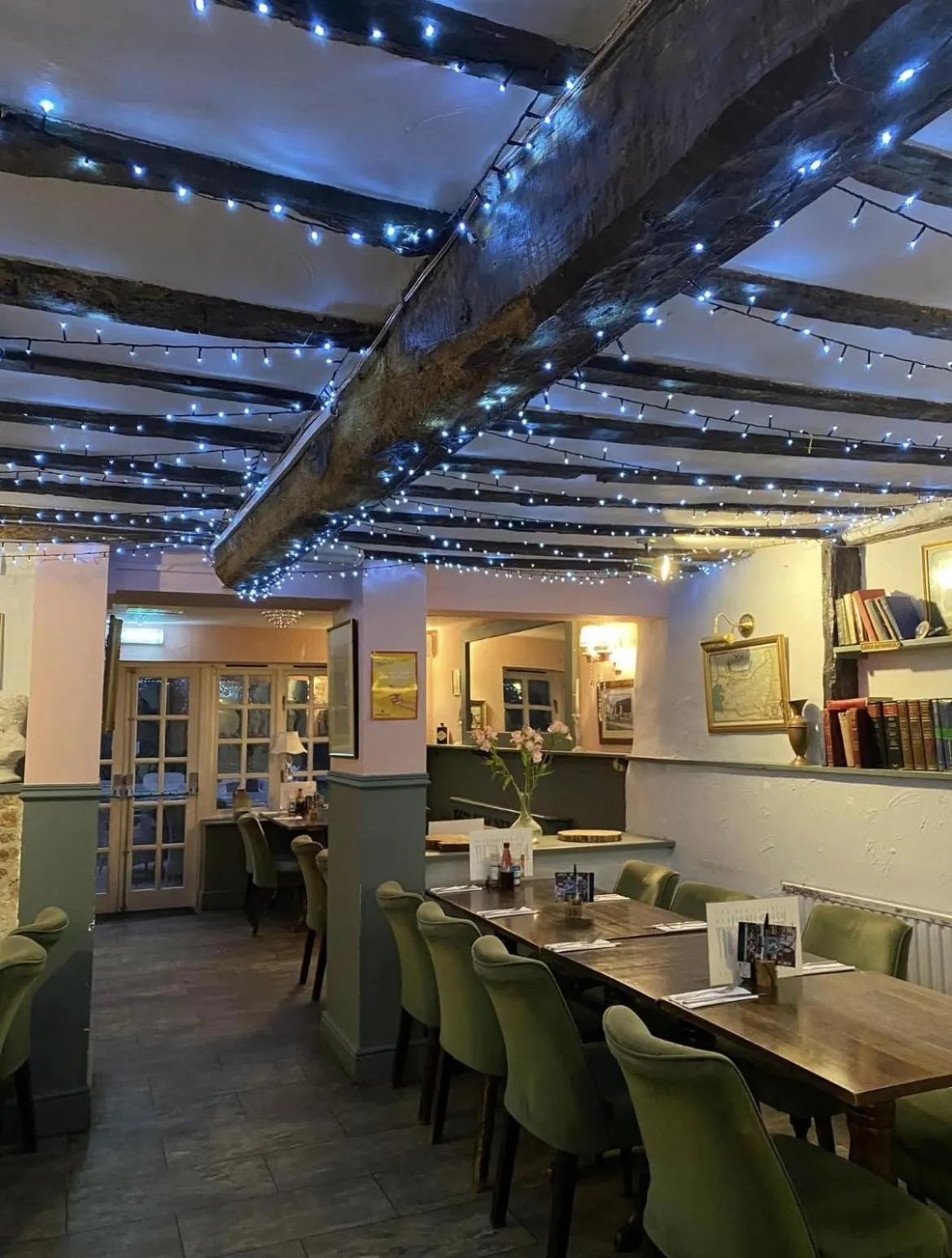 Dining area in The White Horse