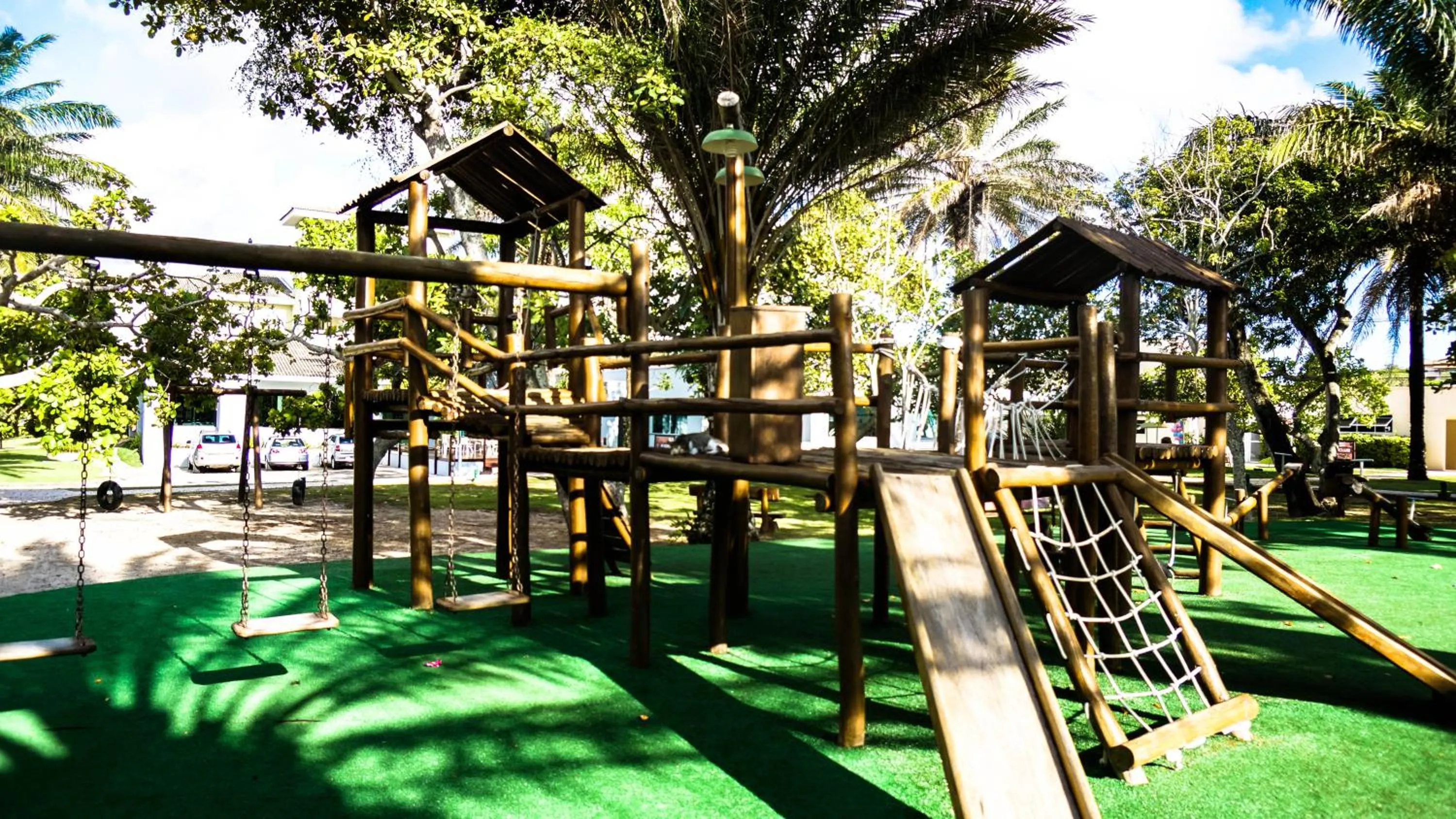 Children play ground in Bahia Plaza Hotel