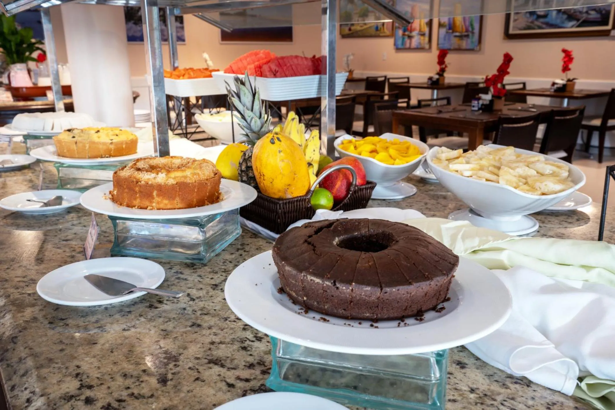 Breakfast in Bahia Plaza Hotel