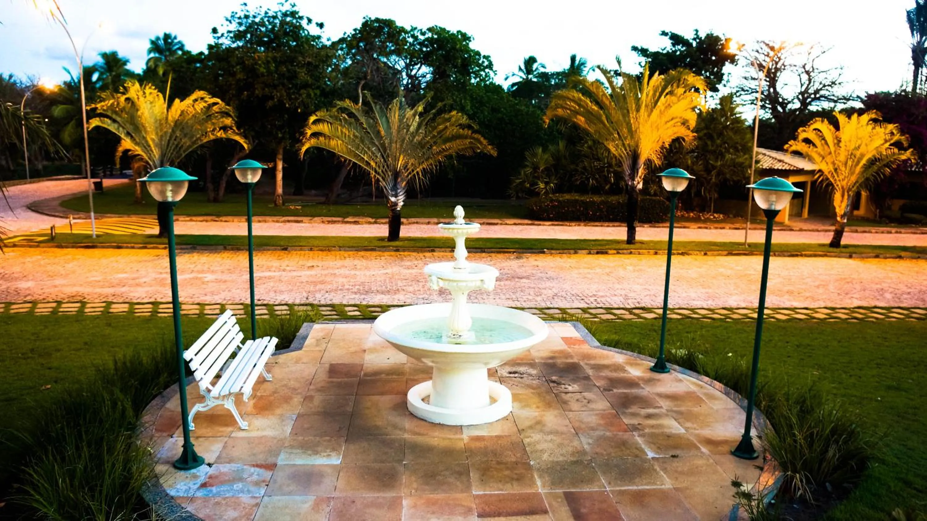 Garden view in Bahia Plaza Hotel