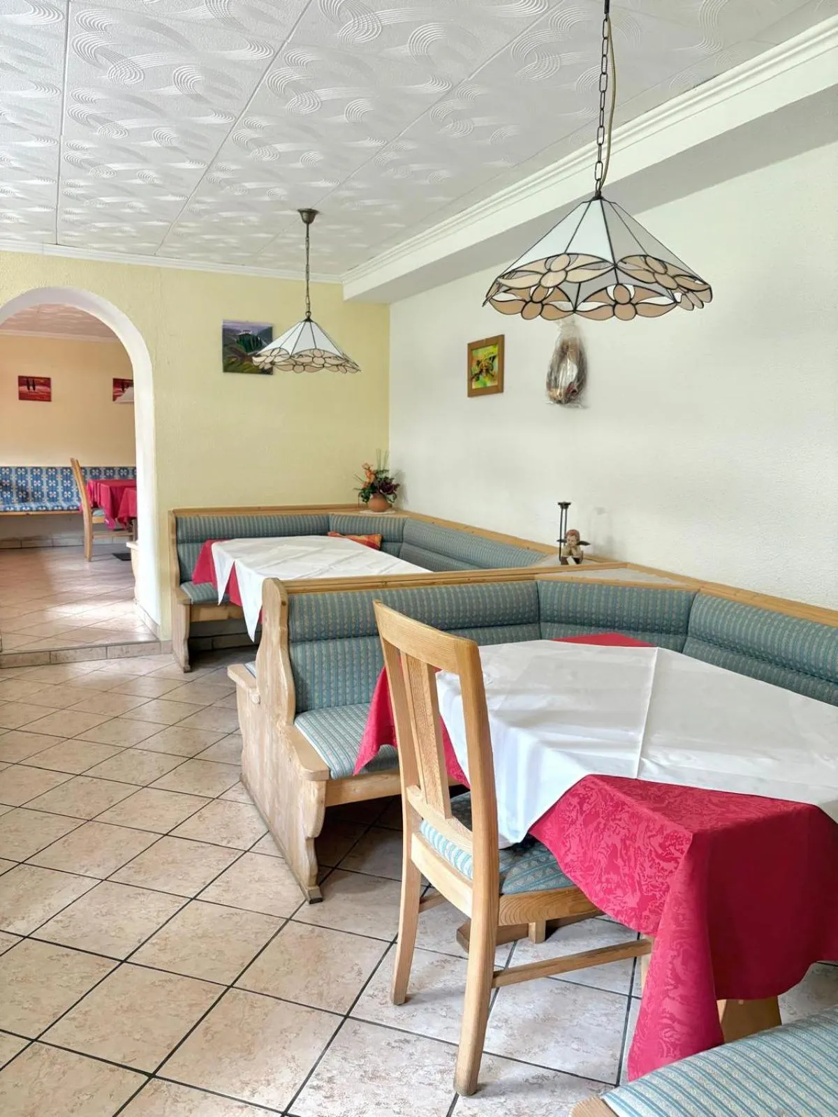 Dining area in Pension Wirt am Bach
