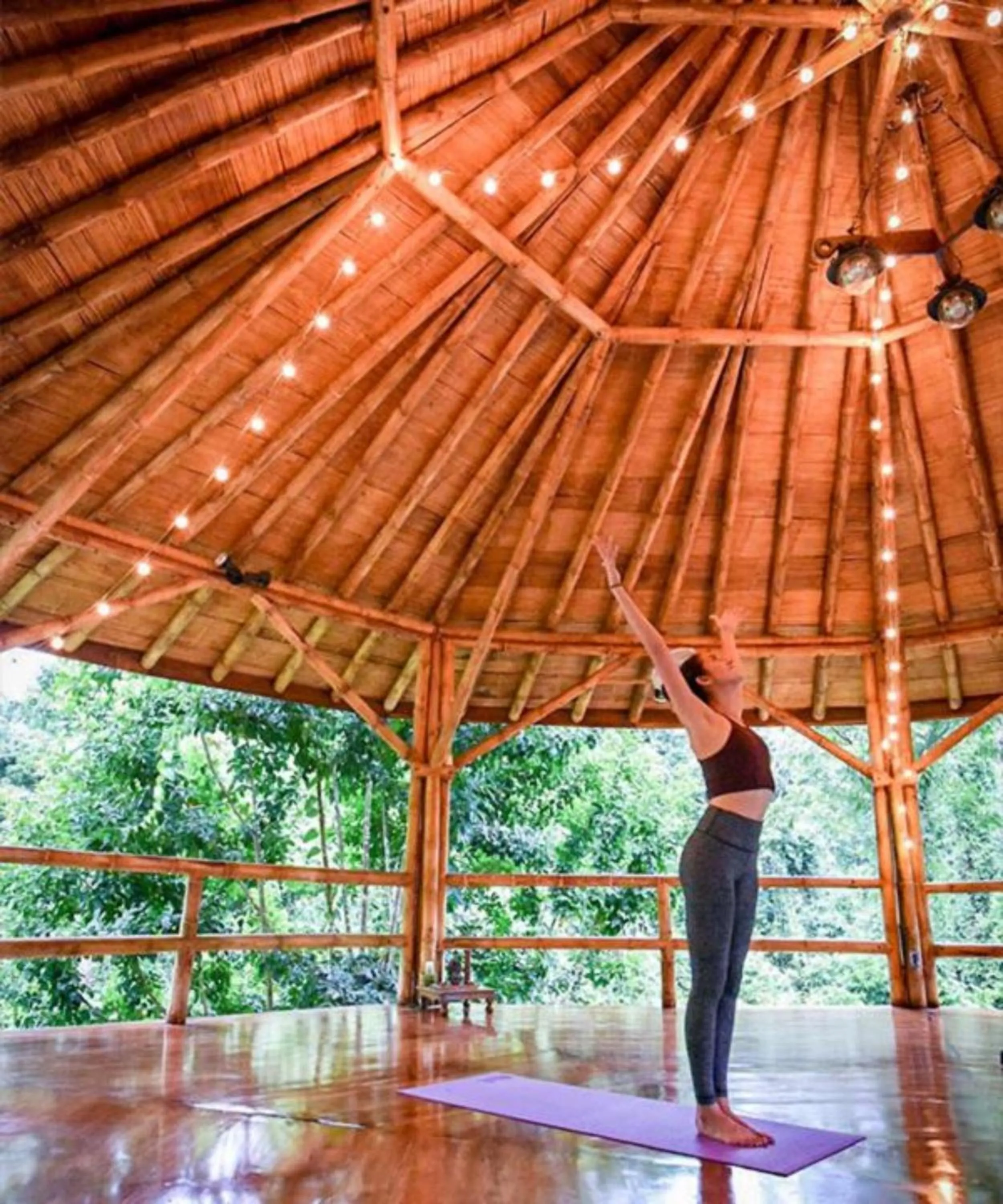 Patio in Finca Luna Nueva Lodge