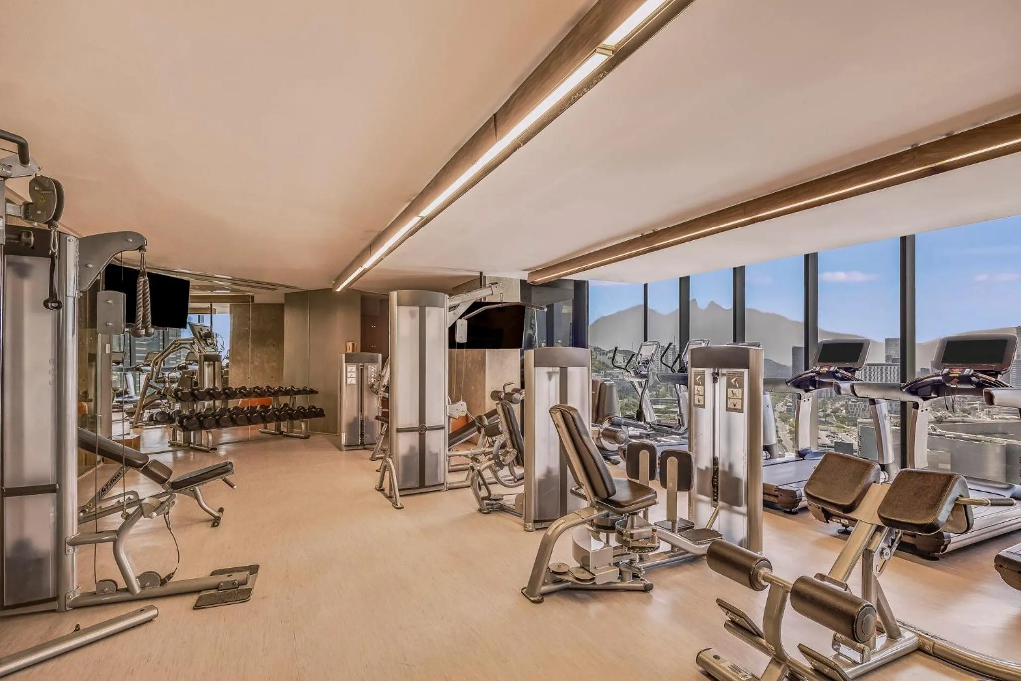 Fitness centre/facilities in Grand Fiesta Americana Monterrey Valle