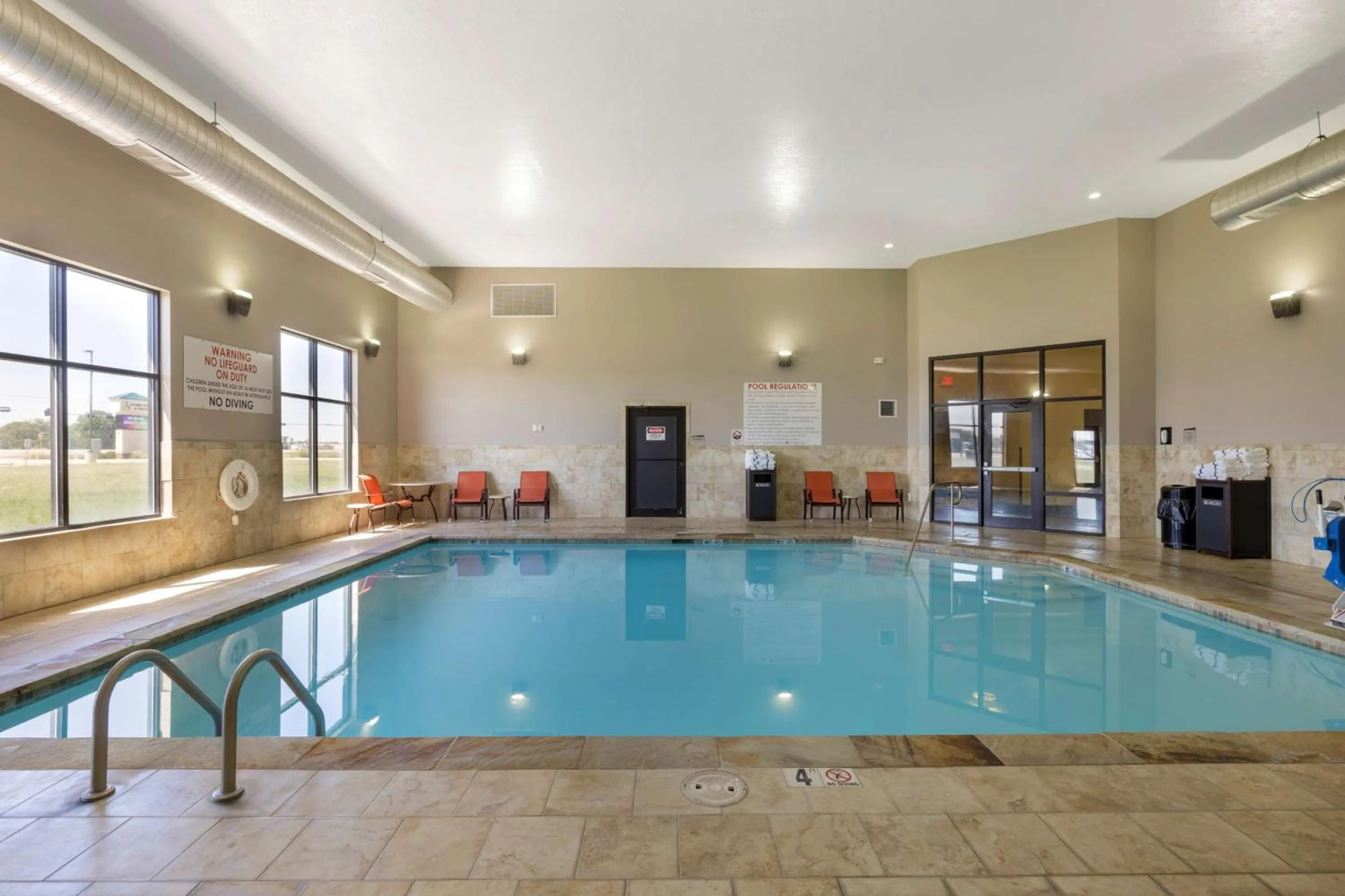 Pool view in Best Western Plus North Platte Inn & Suites