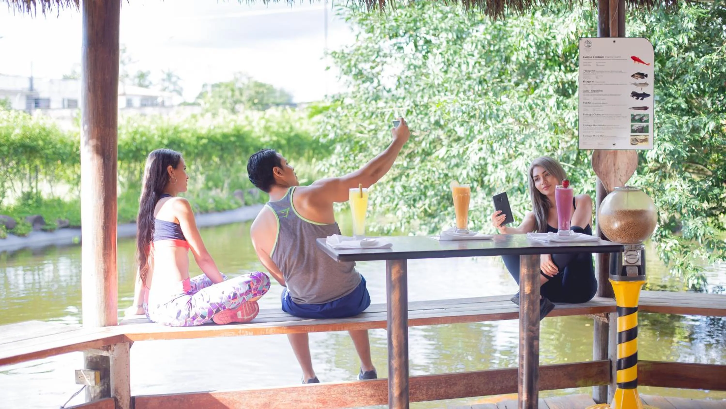 Living room in Gran Hotel De Lago - El Coca