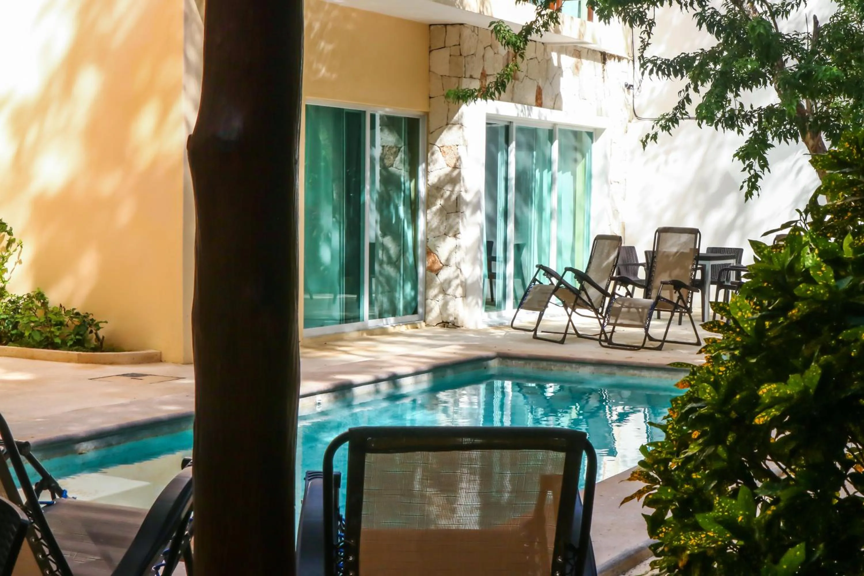 Swimming pool in Tulum Nah