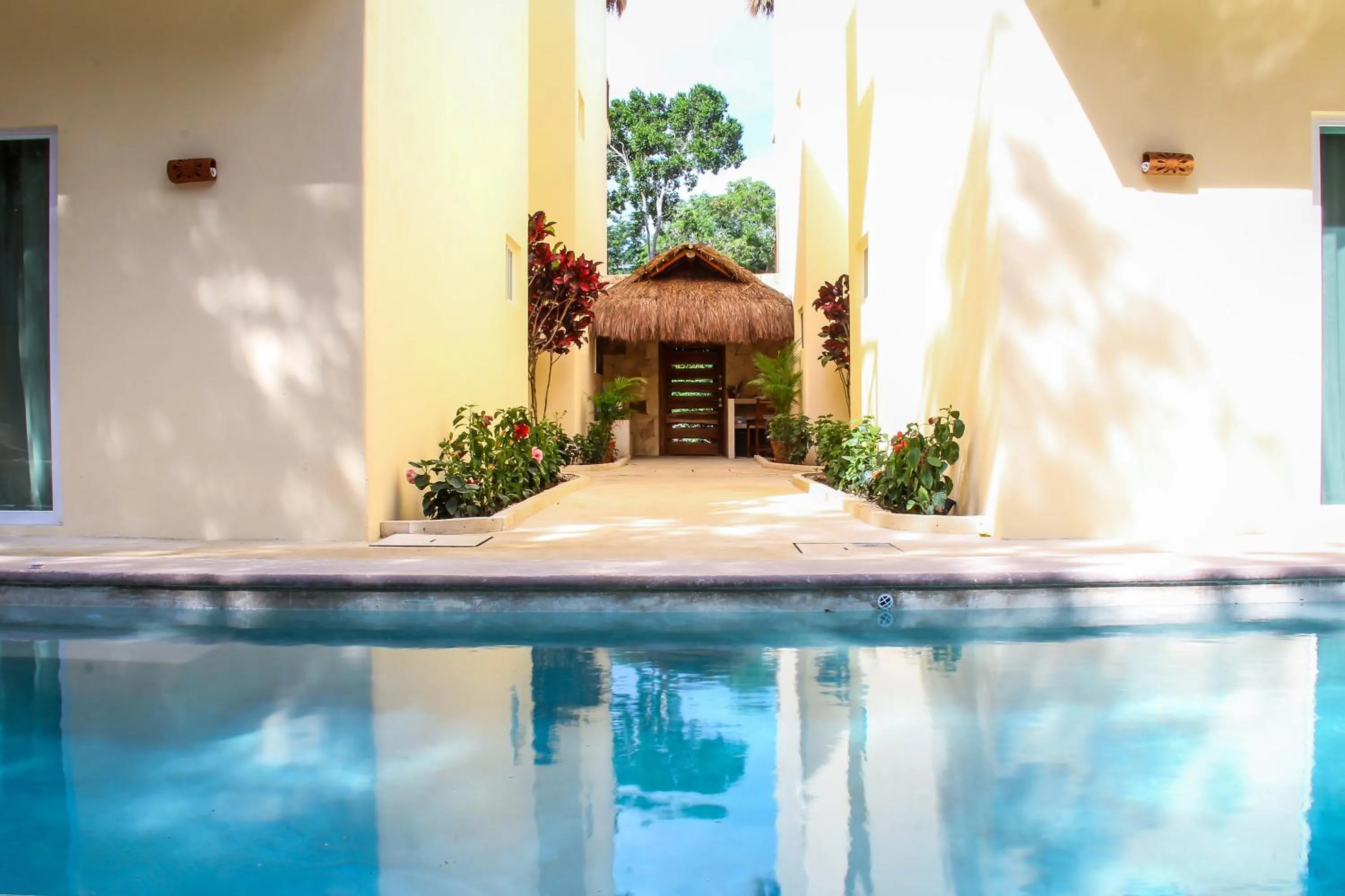 Swimming pool in Tulum Nah
