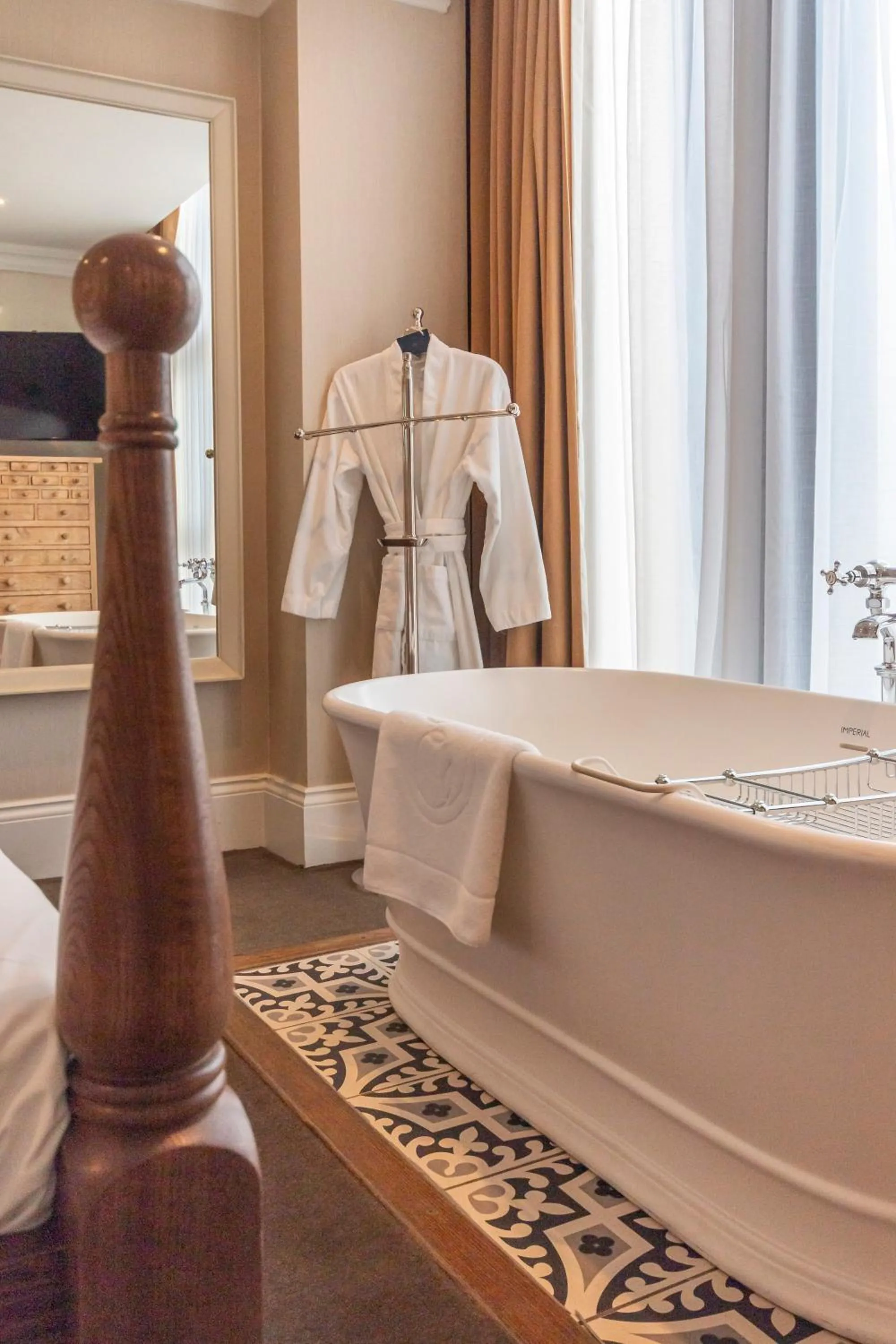 Bath, Bed in King Street Townhouse Hotel & Spa