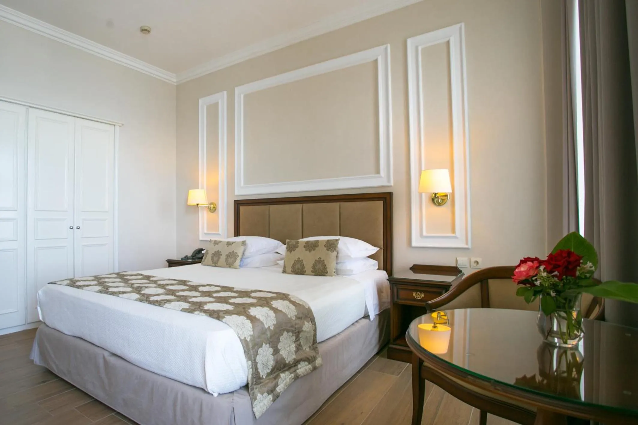 Bed in Thermae Sylla Spa & Wellness Hotel