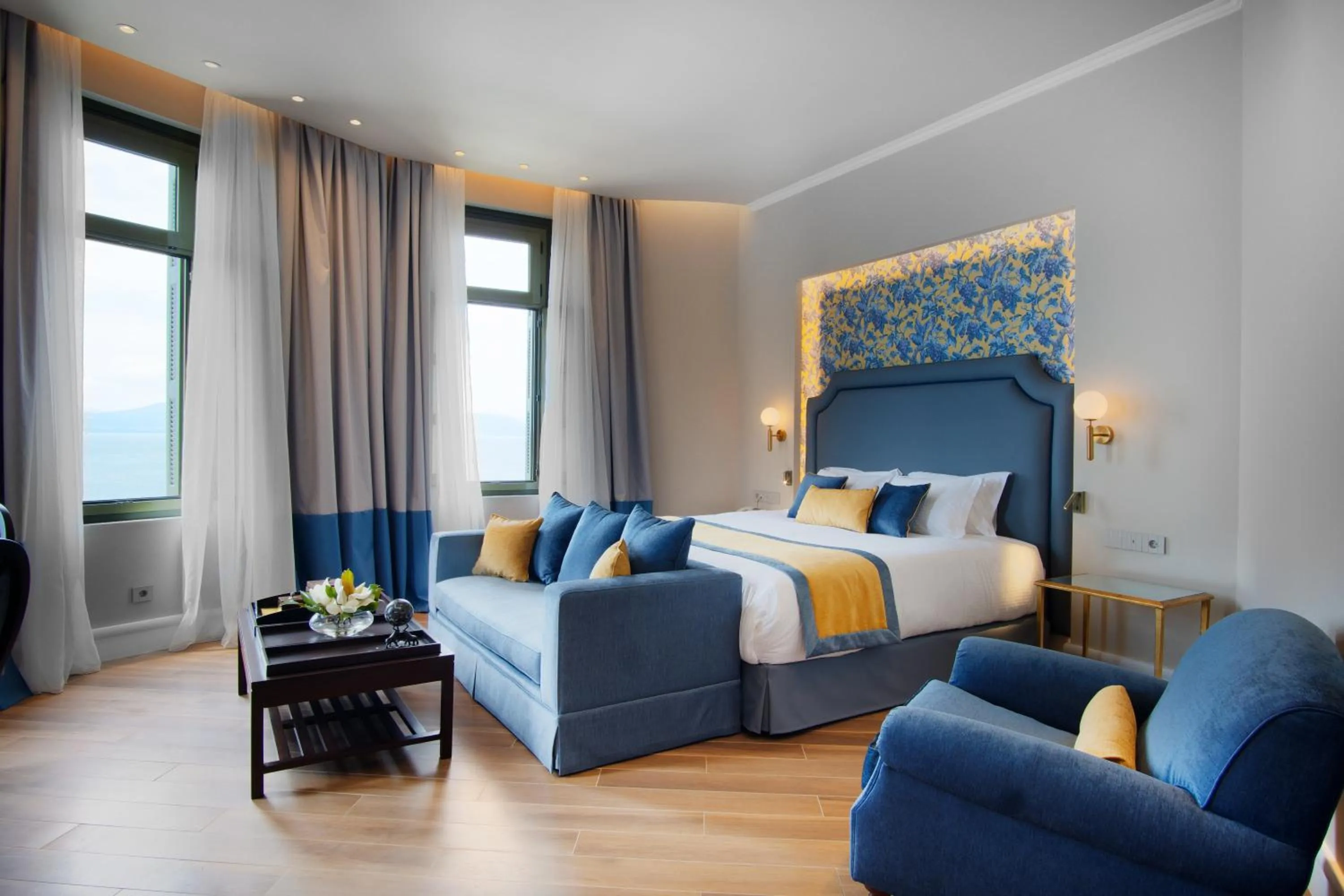 Bed in Thermae Sylla Spa & Wellness Hotel