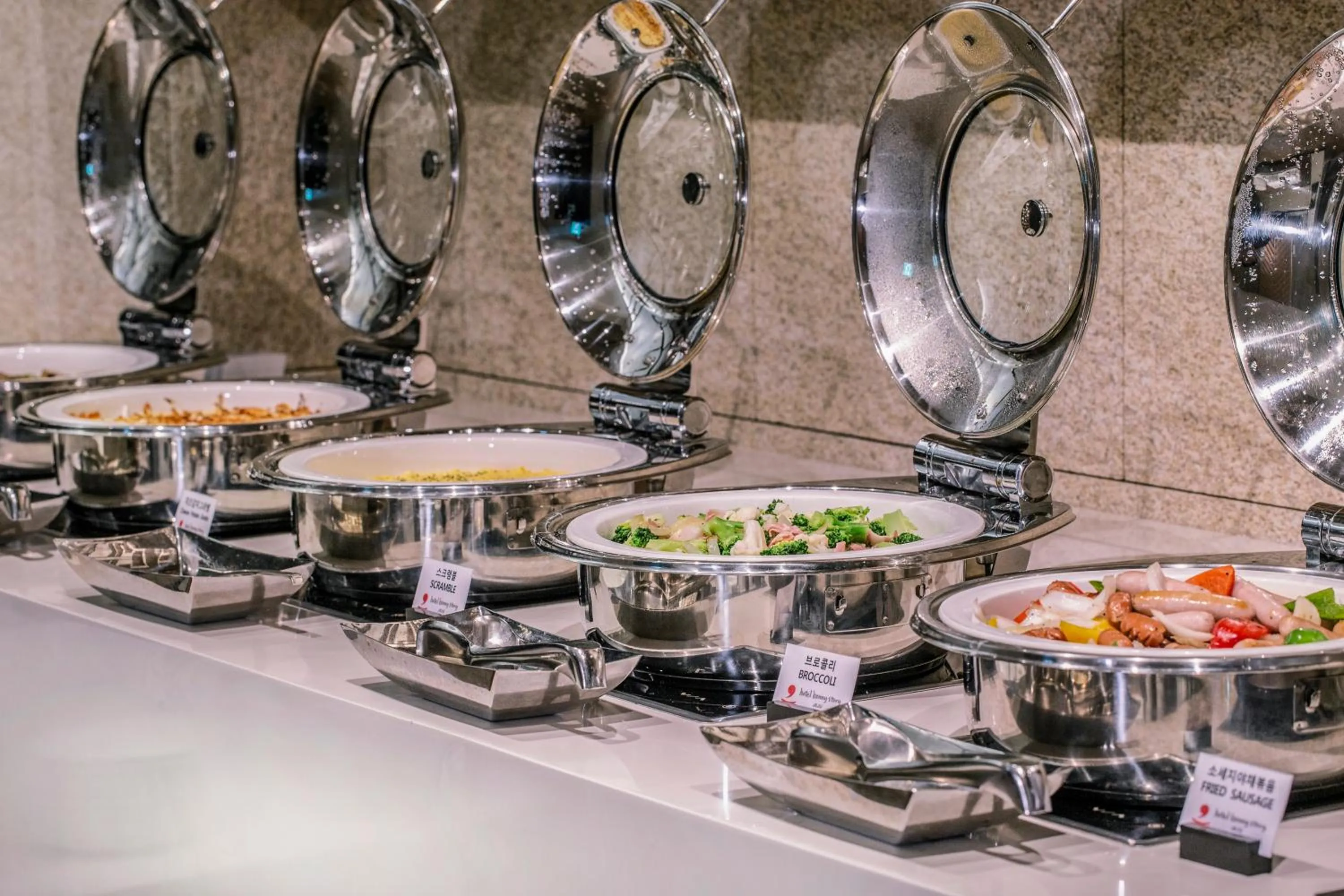 Breakfast in Shin Shin Hotel Jeju Airport