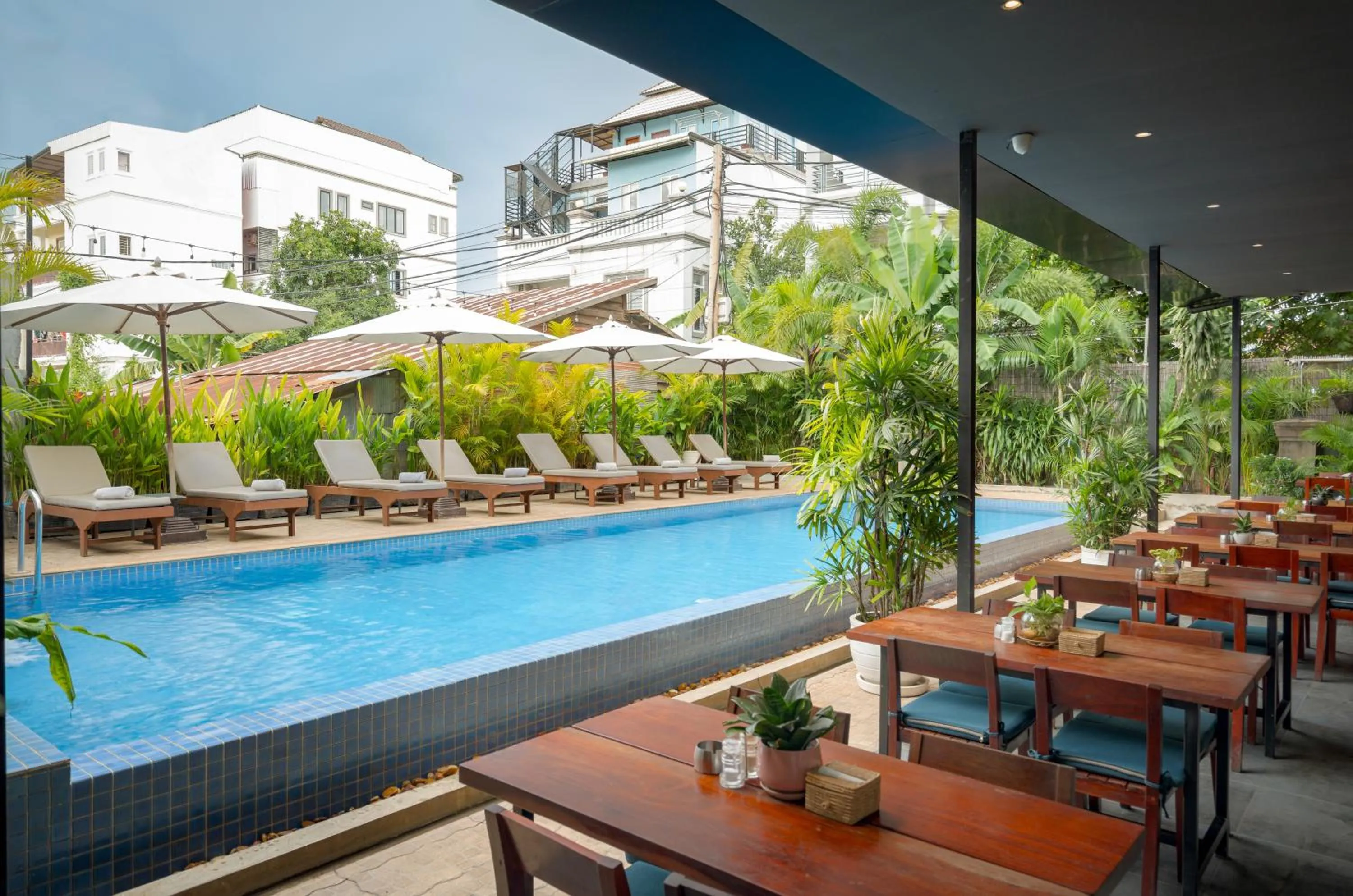 Patio in Onederz Siem Reap