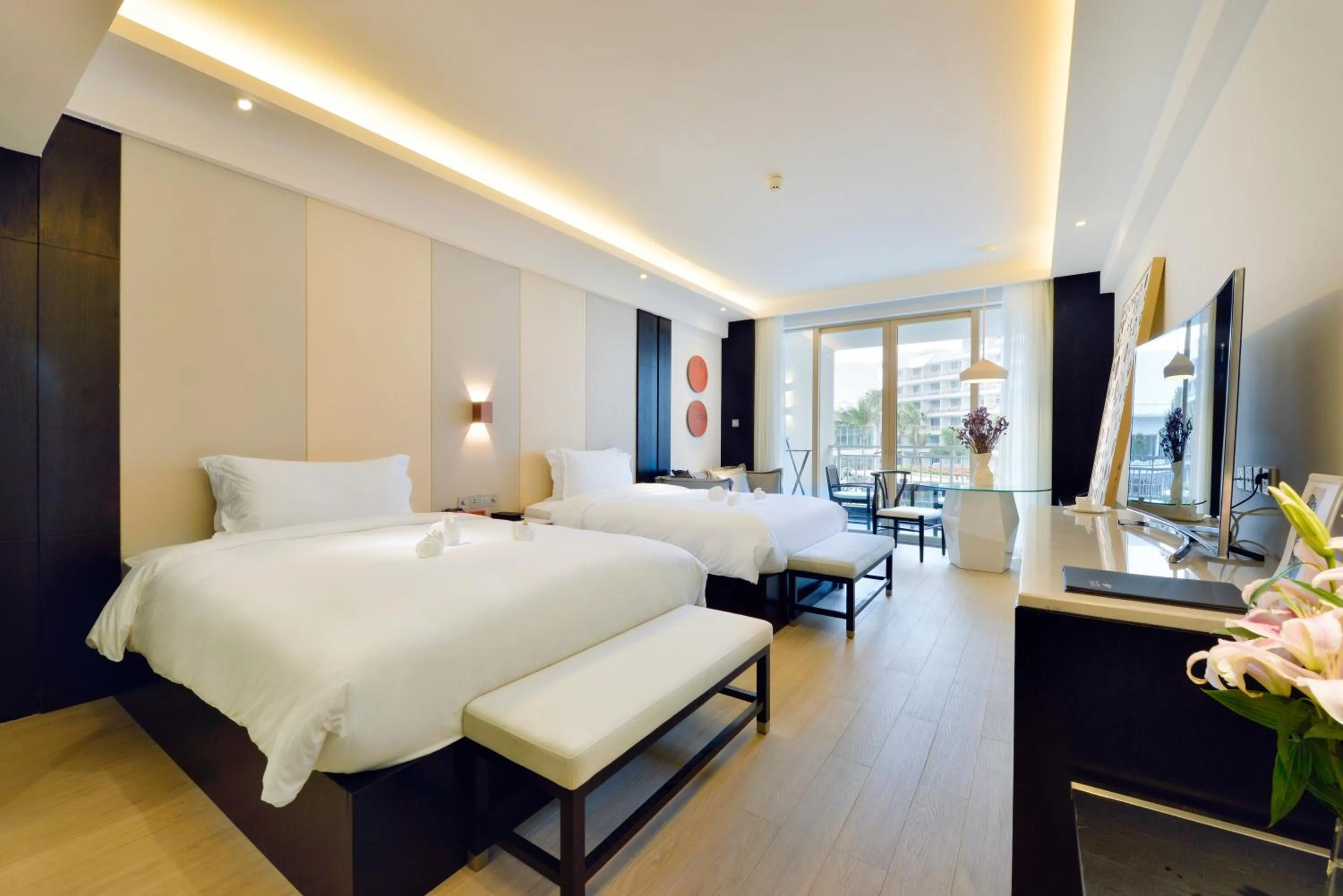 Bed in Palace Resort Yalong Bay Sanya