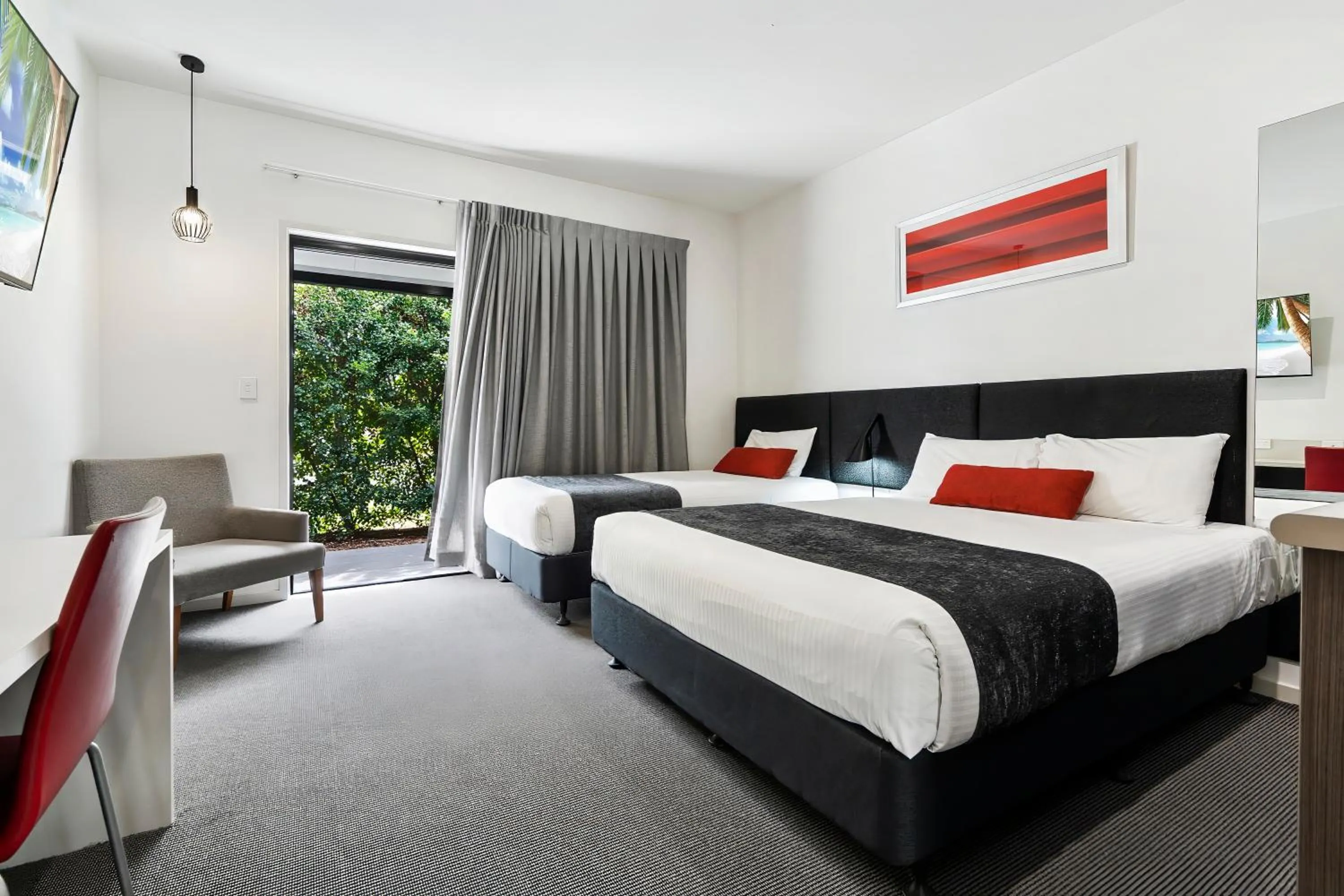 Bed in Quality Resort Parkhurst