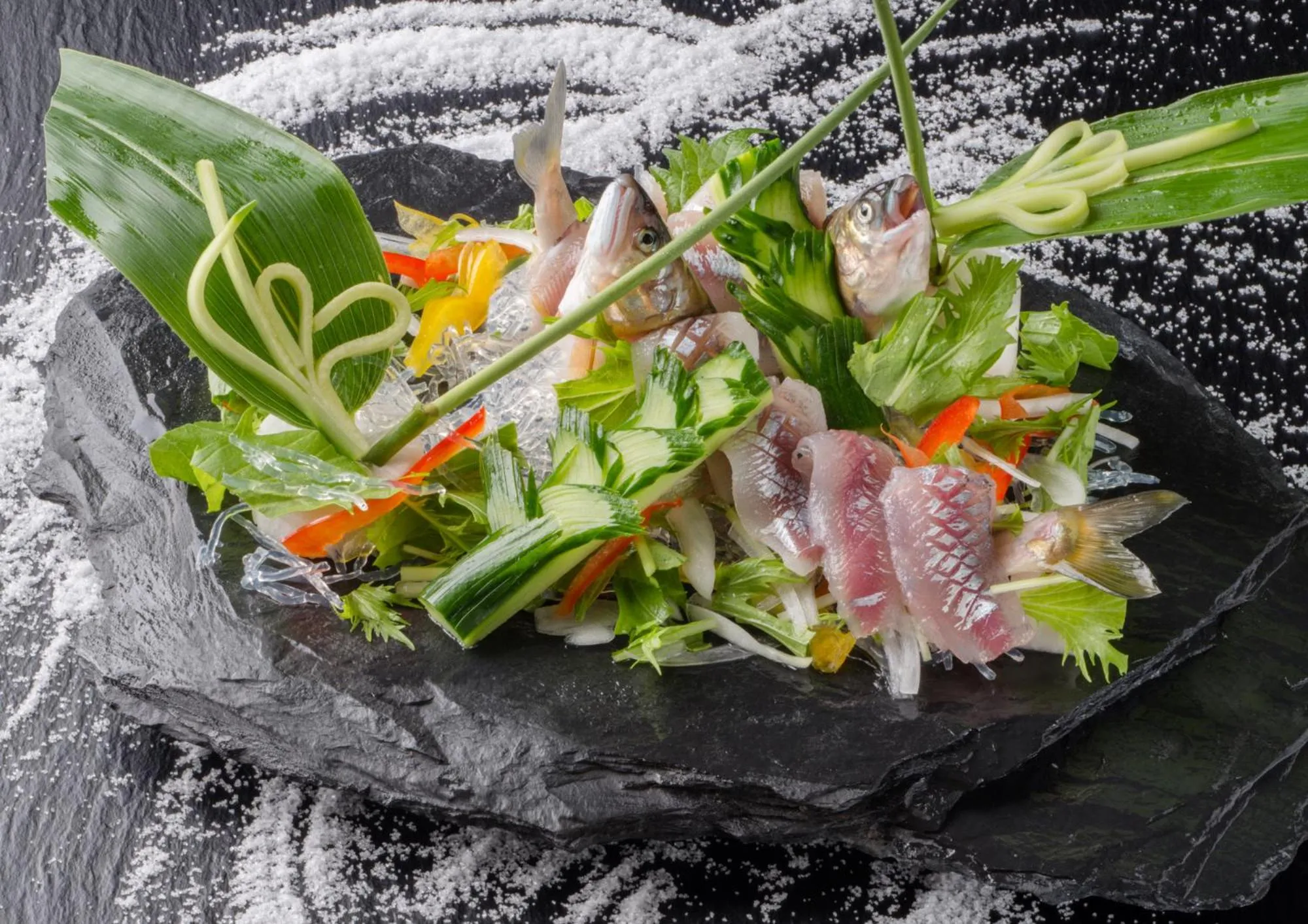 Food close-up in Shiobara Onsen Yama no Yado Shimofujiya