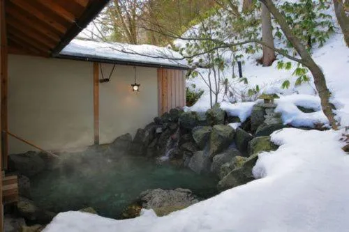 Hot Spring Bath in Shiobara Onsen Yama no Yado Shimofujiya