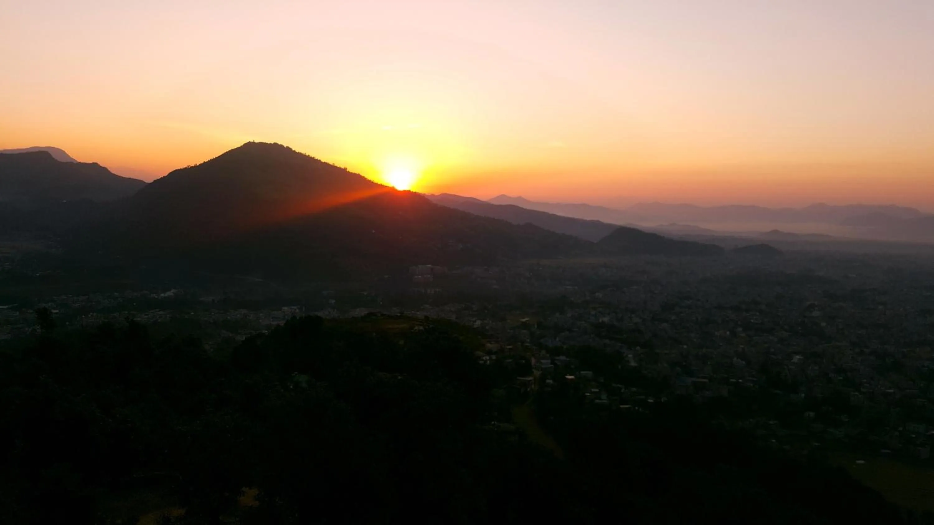 Mountain view in Himalayan Front Hotel by KGH Group