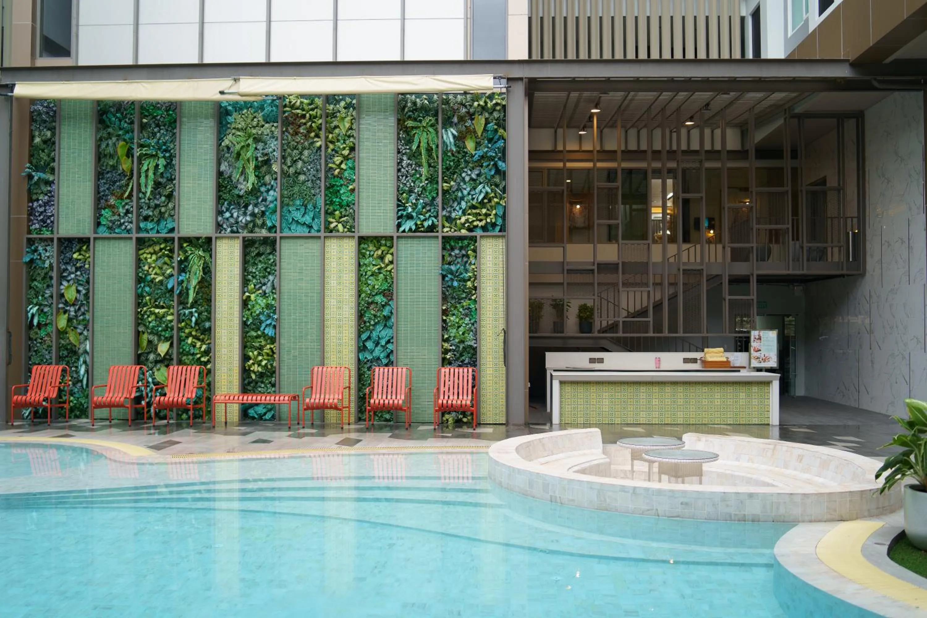 Patio in Jasmine Resort Sriracha