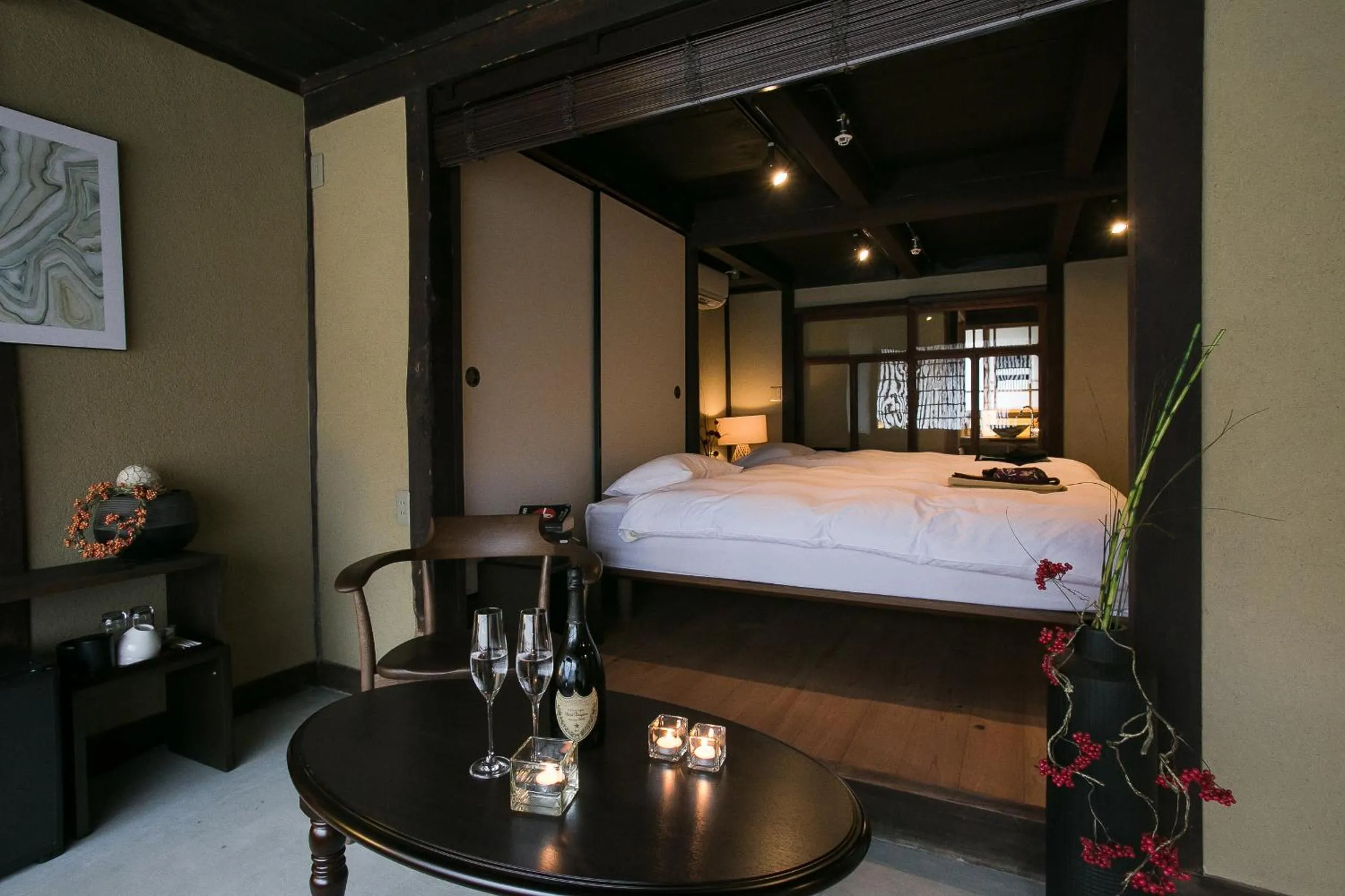 Bedroom, Bed in NIPPONIA Sasayama Castle Town Hotel