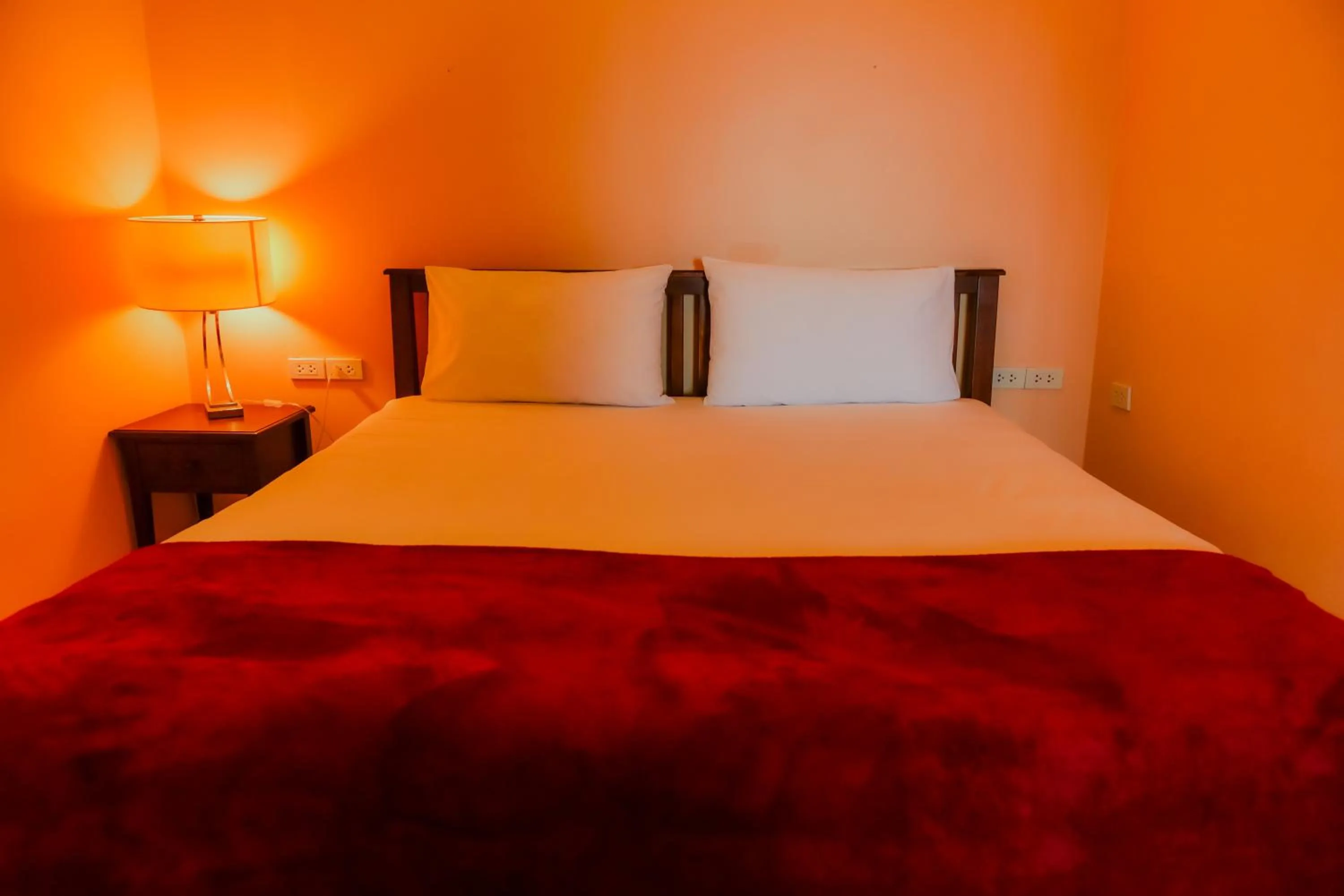 Bed in Patumnak Beach Guesthouse