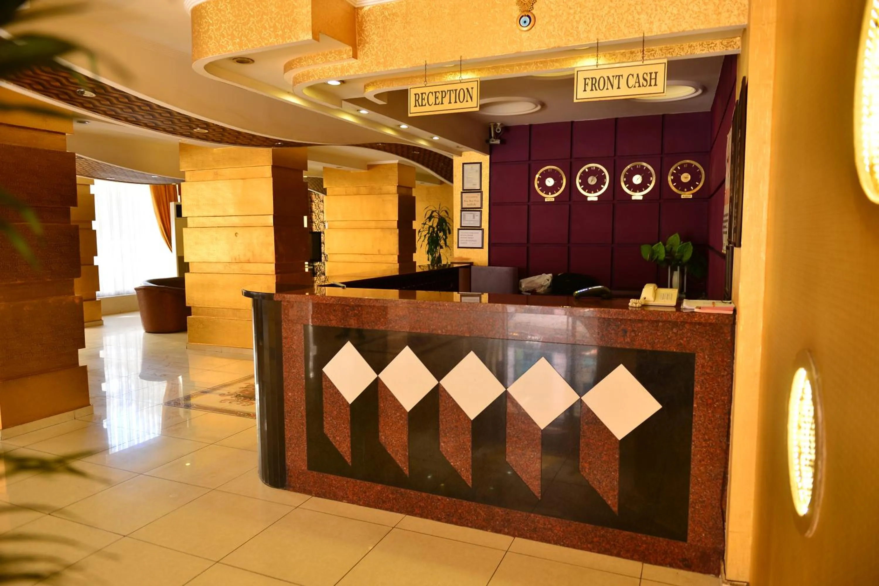 Lobby or reception in Kivrak Hotel